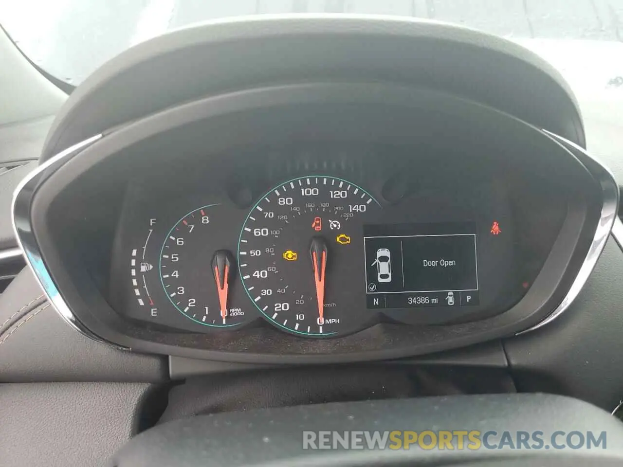 9 Photograph of a damaged car KL7CJPSB2MB350836 CHEVROLET TRAX 2021