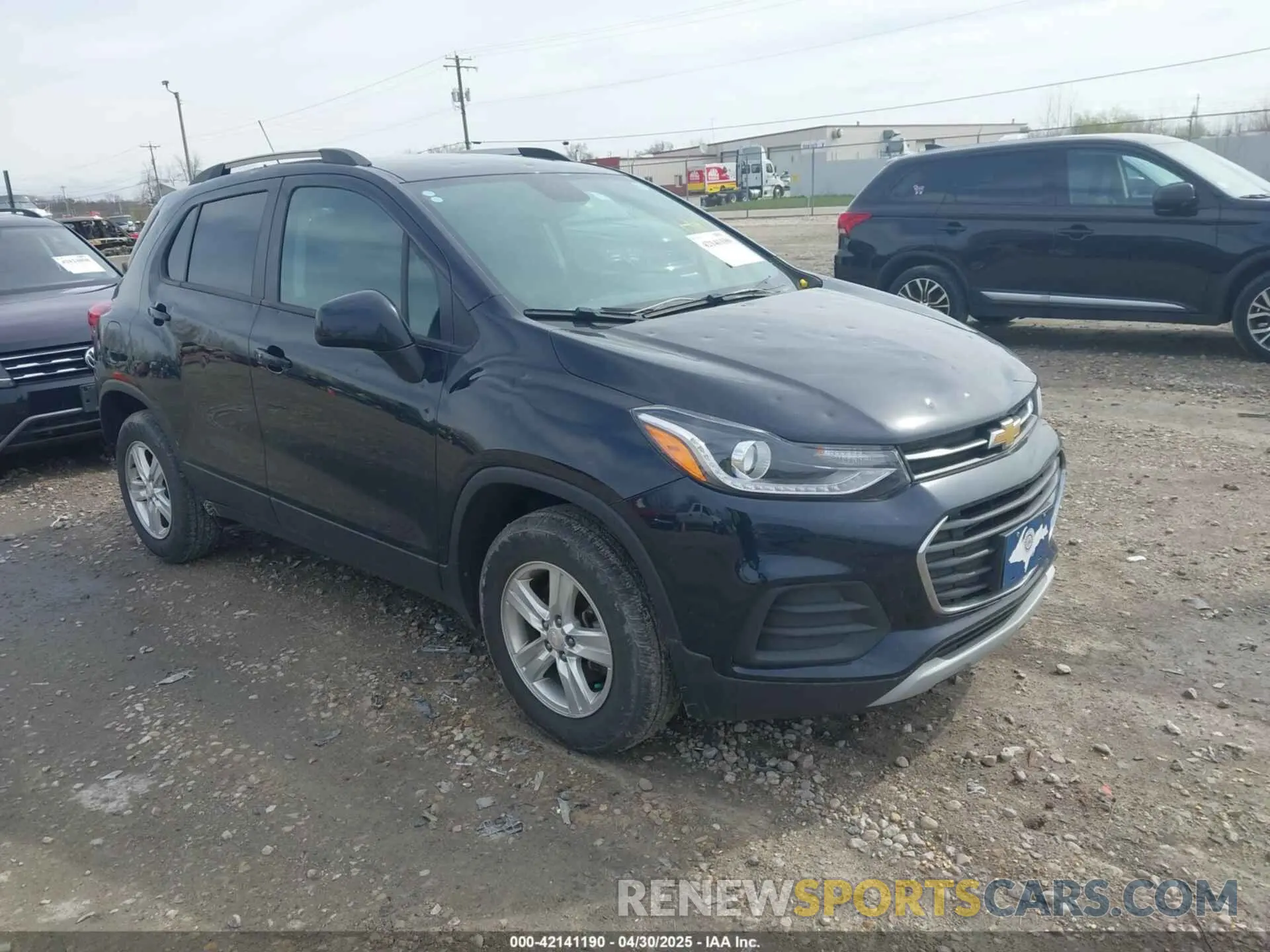 1 Photograph of a damaged car KL7CJPSB2MB360217 CHEVROLET TRAX 2021