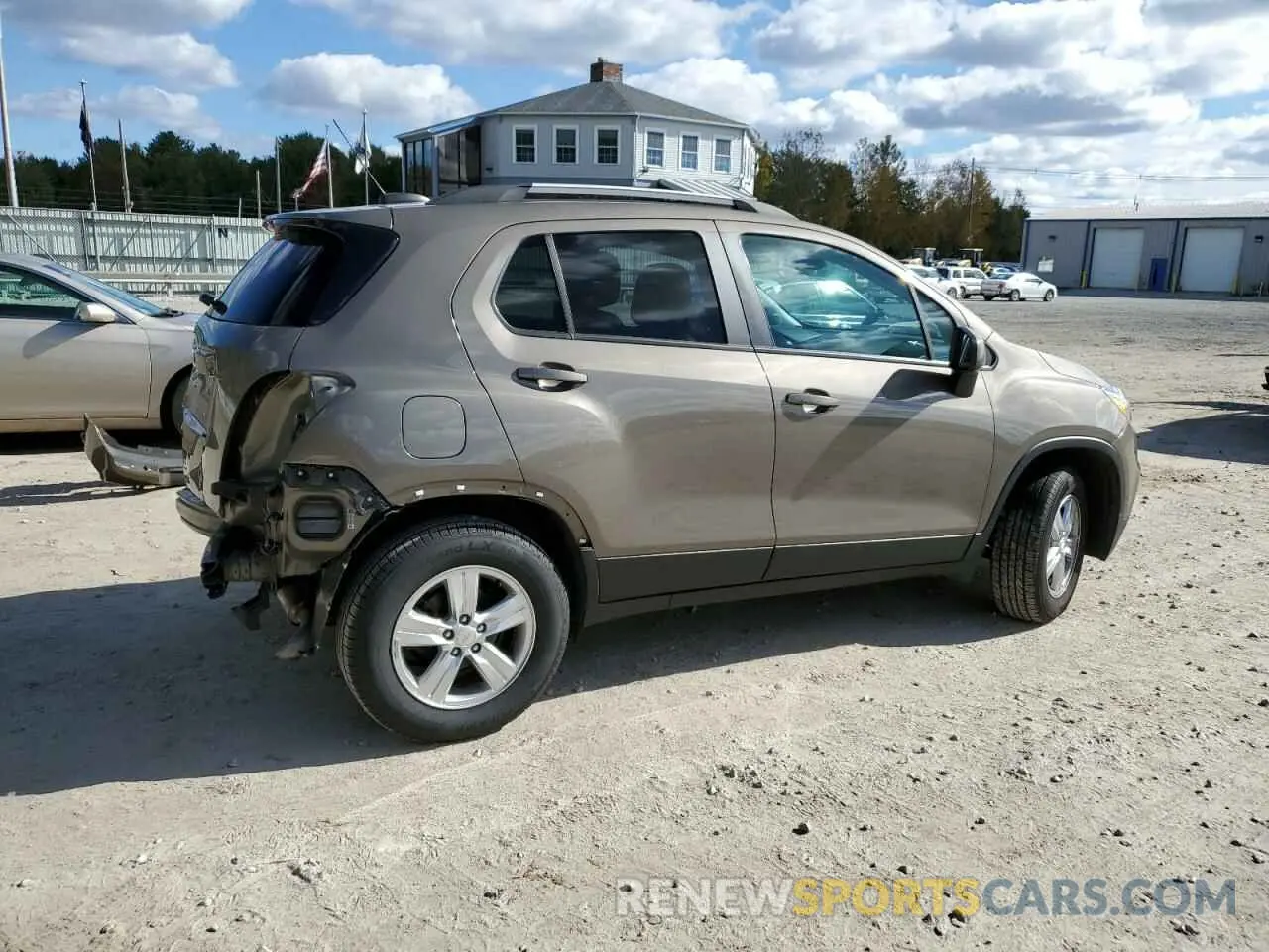3 Photograph of a damaged car KL7CJPSB3MB325489 CHEVROLET TRAX 2021