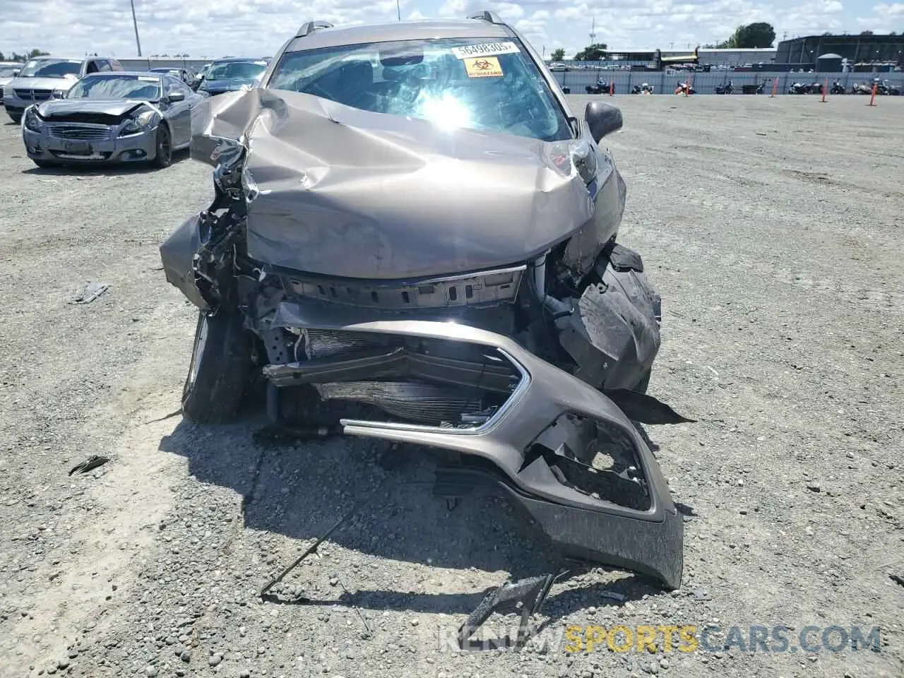 5 Photograph of a damaged car KL7CJPSB3MB331759 CHEVROLET TRAX 2021