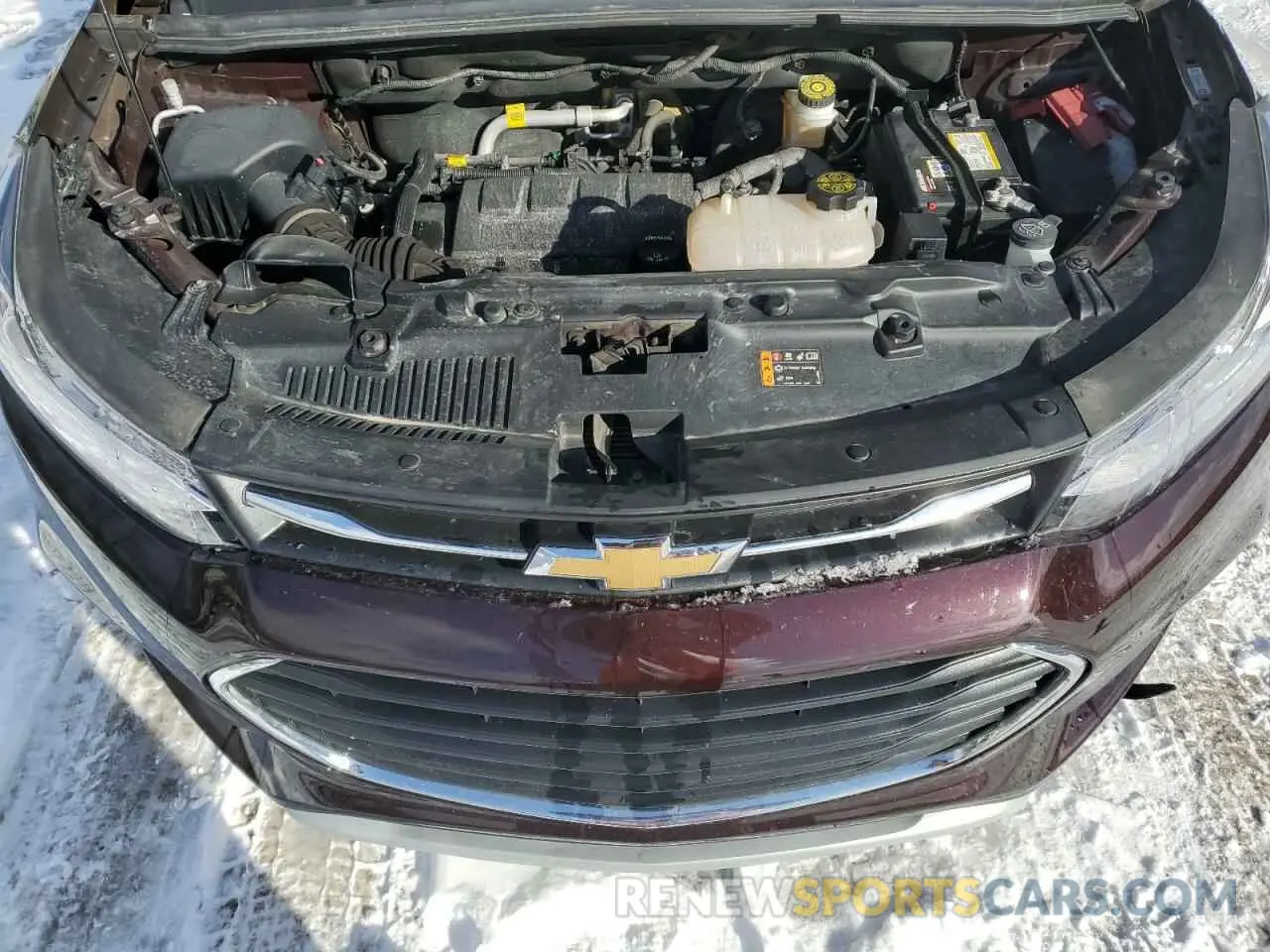 12 Photograph of a damaged car KL7CJPSB3MB350019 CHEVROLET TRAX 2021