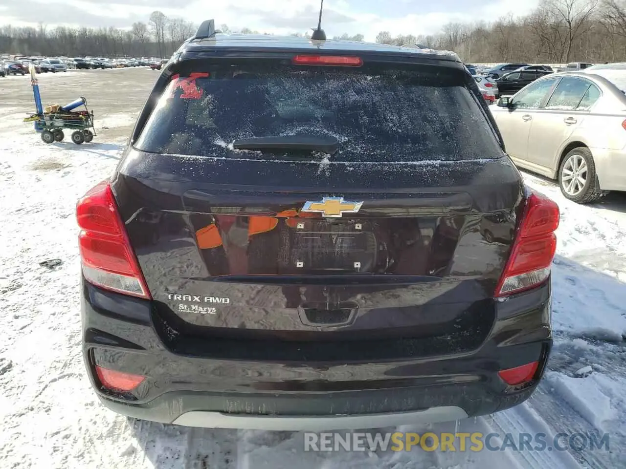 6 Photograph of a damaged car KL7CJPSB3MB350019 CHEVROLET TRAX 2021