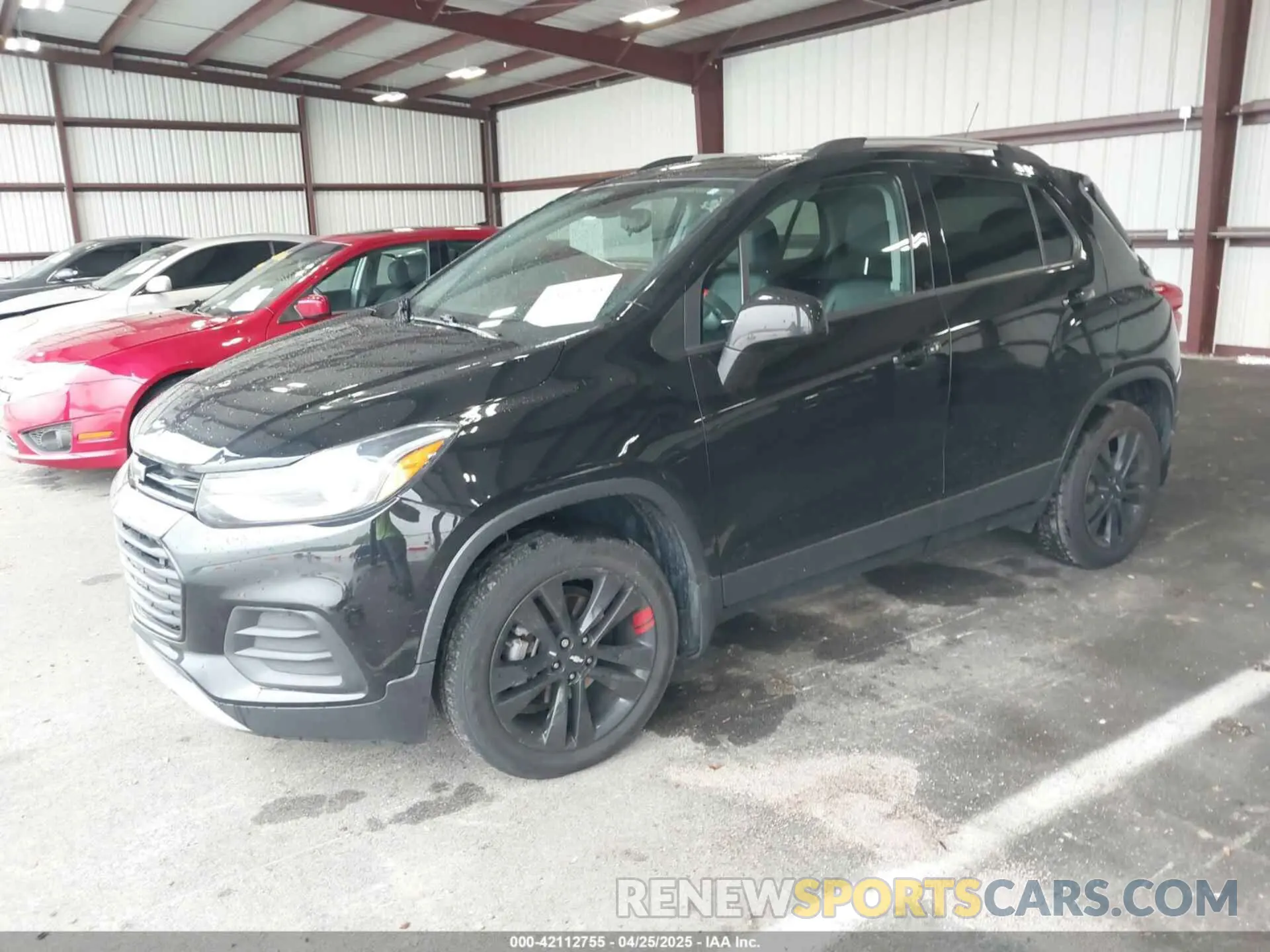 2 Photograph of a damaged car KL7CJPSB3MB351557 CHEVROLET TRAX 2021