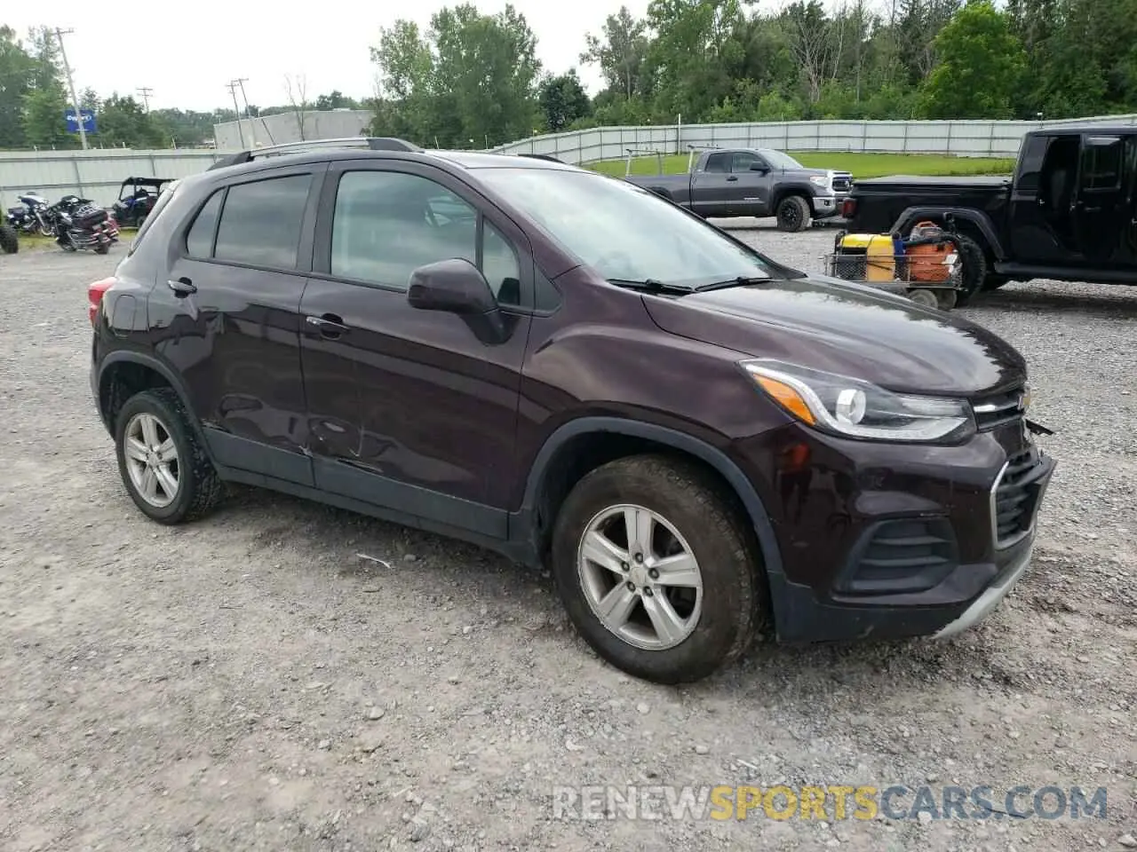 4 Photograph of a damaged car KL7CJPSB4MB314324 CHEVROLET TRAX 2021