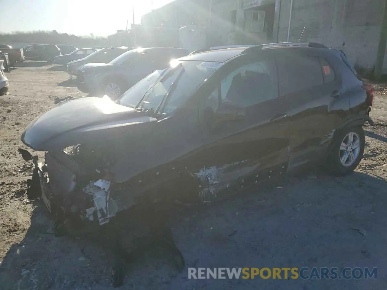 1 Photograph of a damaged car KL7CJPSB5MB344299 CHEVROLET TRAX 2021