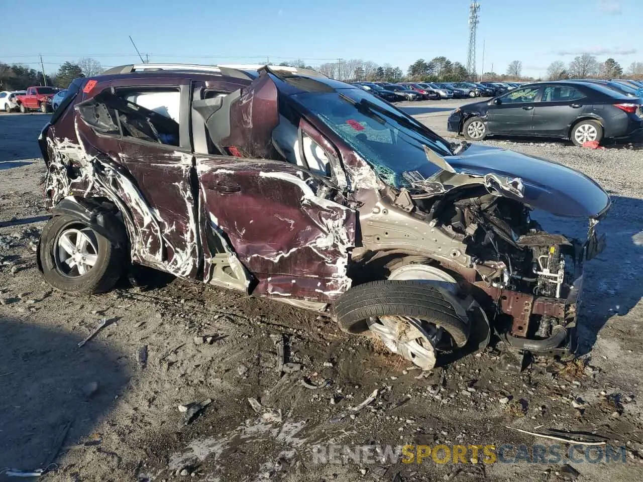 4 Photograph of a damaged car KL7CJPSB5MB344299 CHEVROLET TRAX 2021