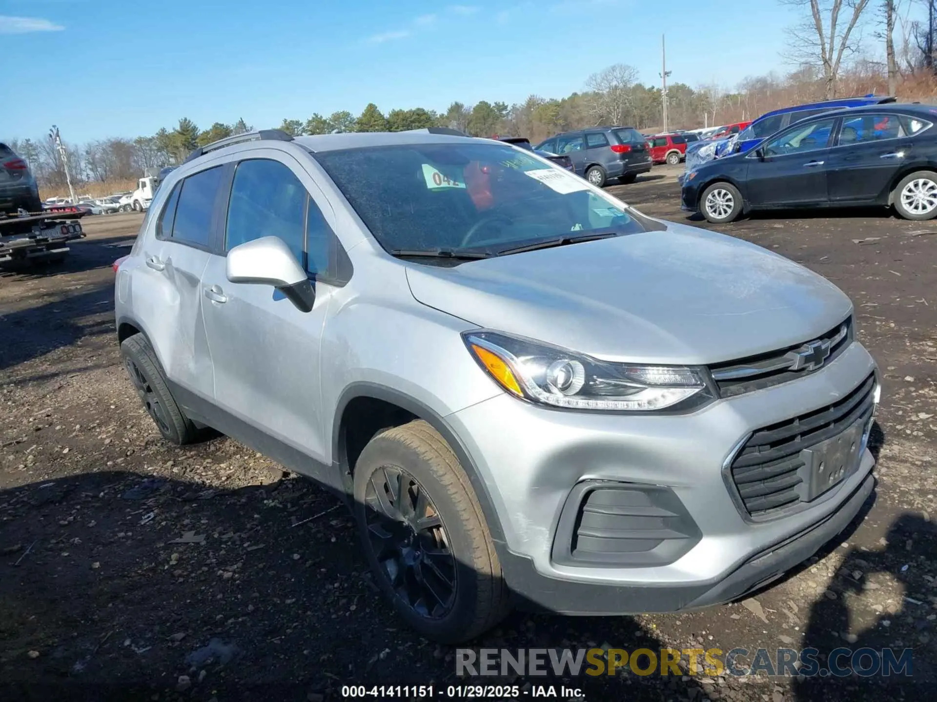 1 Photograph of a damaged car KL7CJPSB7MB354316 CHEVROLET TRAX 2021