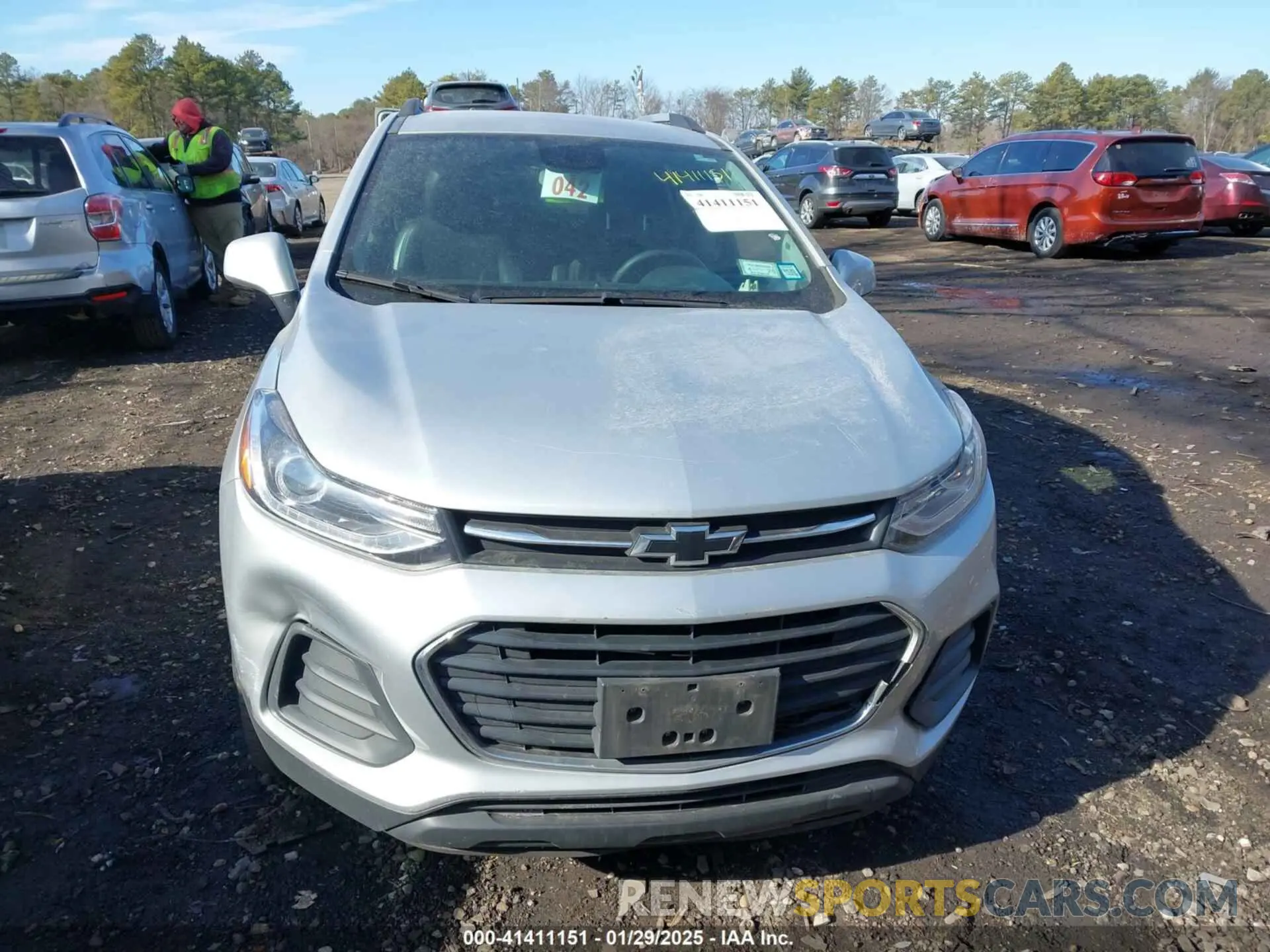 12 Photograph of a damaged car KL7CJPSB7MB354316 CHEVROLET TRAX 2021