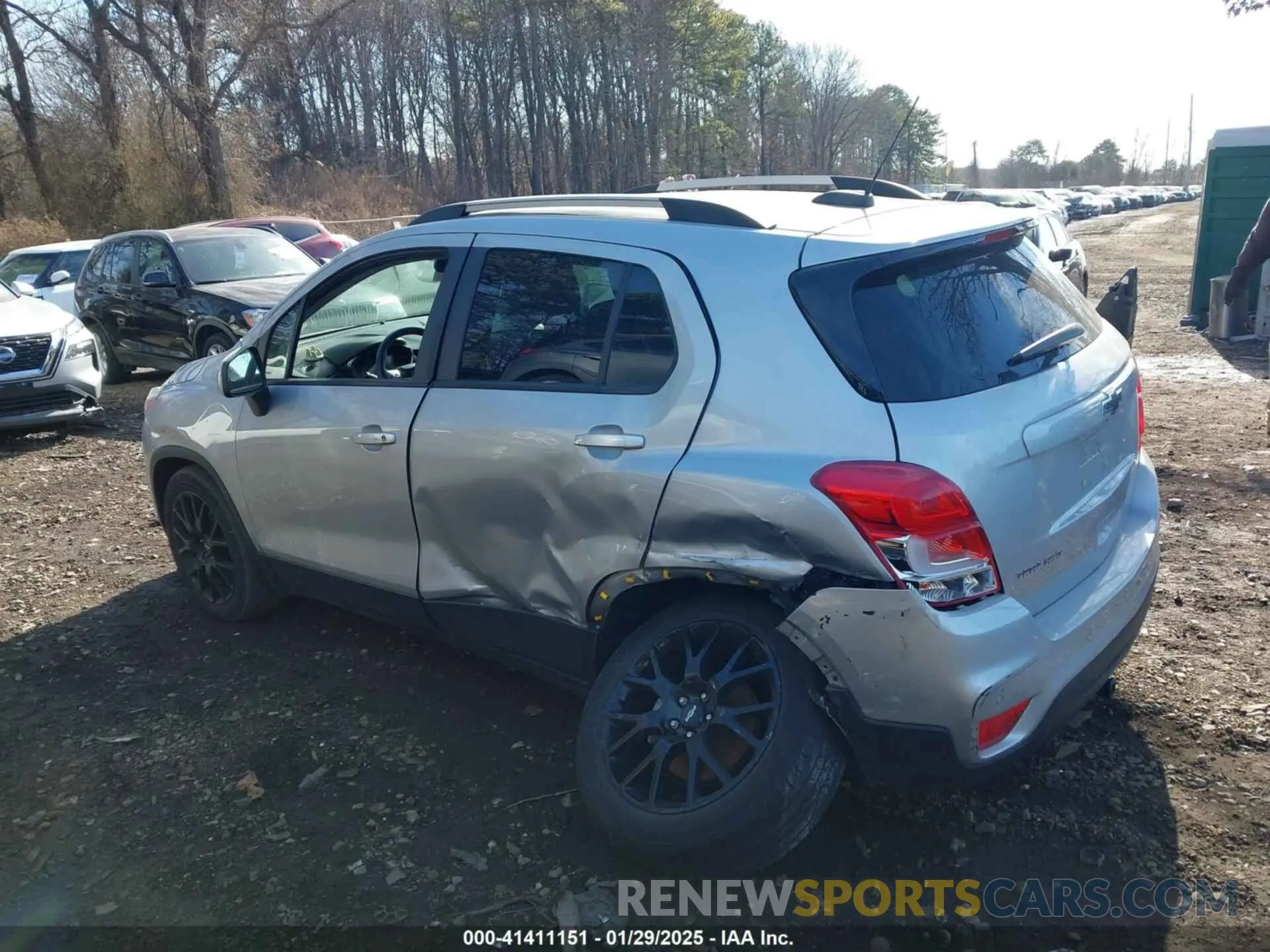 14 Photograph of a damaged car KL7CJPSB7MB354316 CHEVROLET TRAX 2021