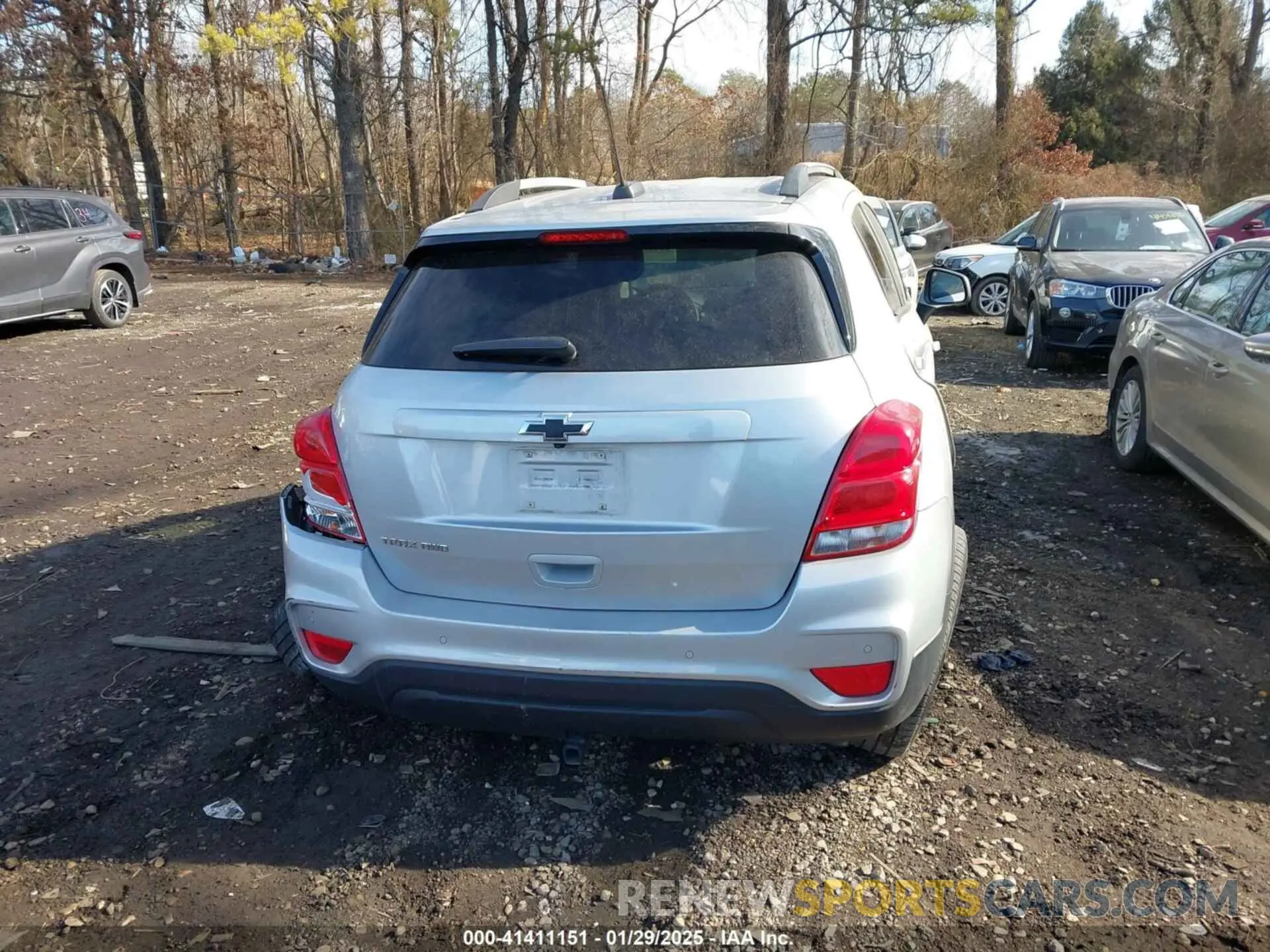 16 Photograph of a damaged car KL7CJPSB7MB354316 CHEVROLET TRAX 2021