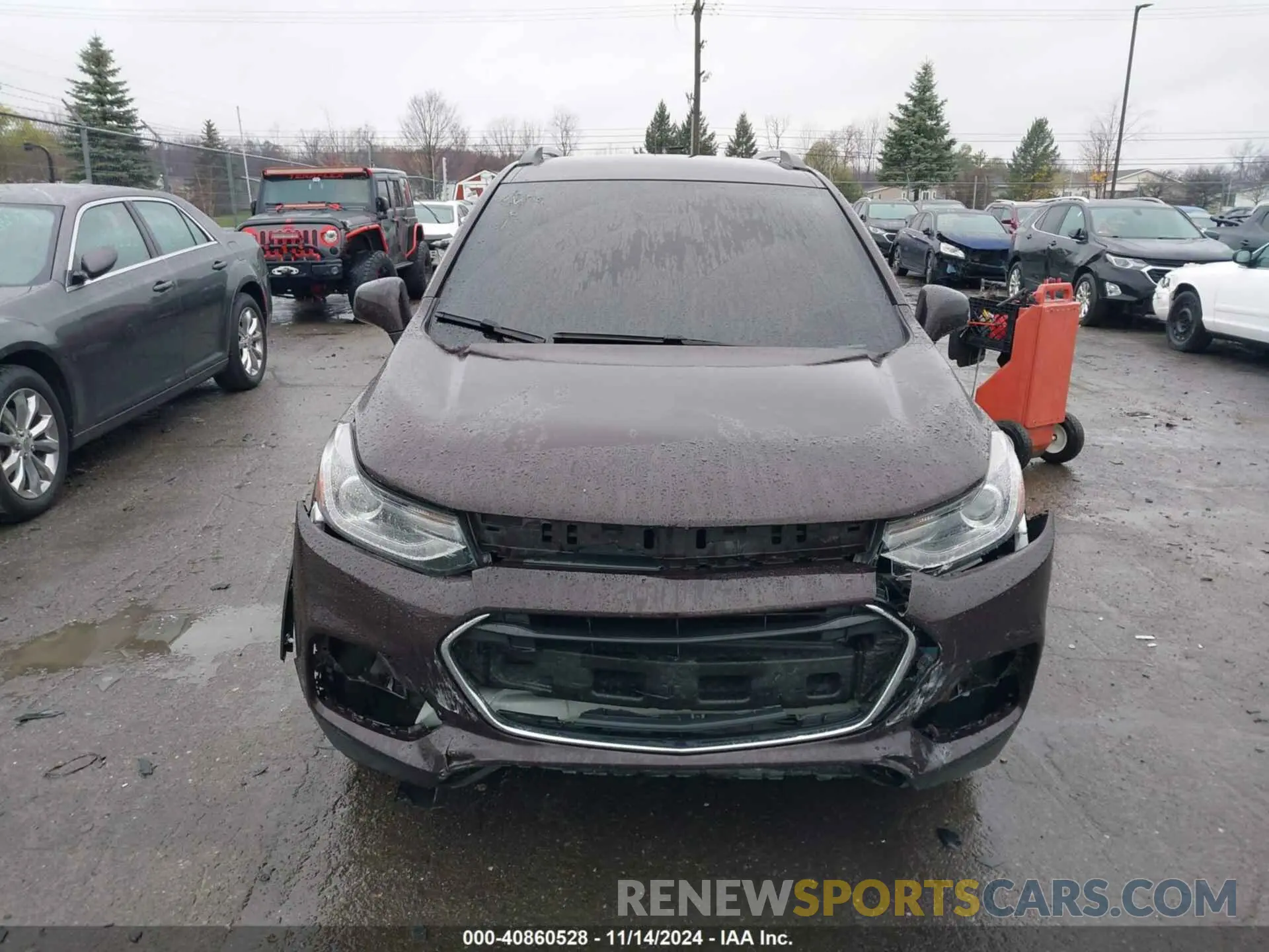 12 Photograph of a damaged car KL7CJPSB8MB357578 CHEVROLET TRAX 2021