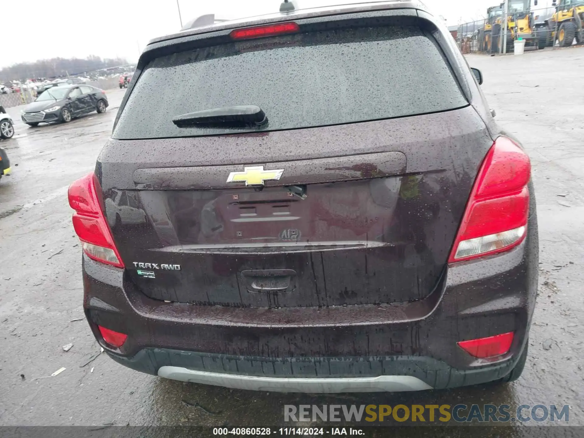 16 Photograph of a damaged car KL7CJPSB8MB357578 CHEVROLET TRAX 2021