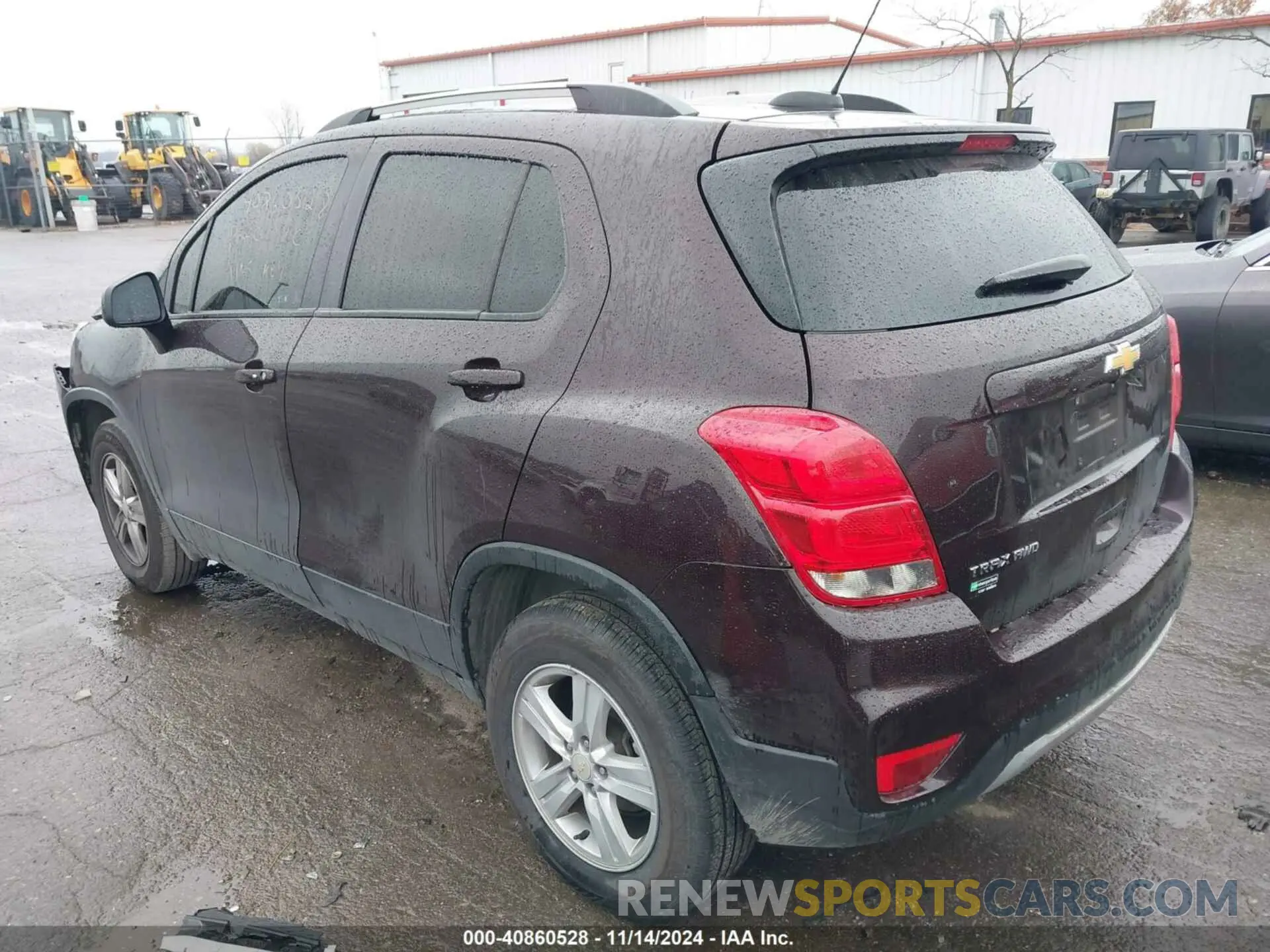 3 Photograph of a damaged car KL7CJPSB8MB357578 CHEVROLET TRAX 2021