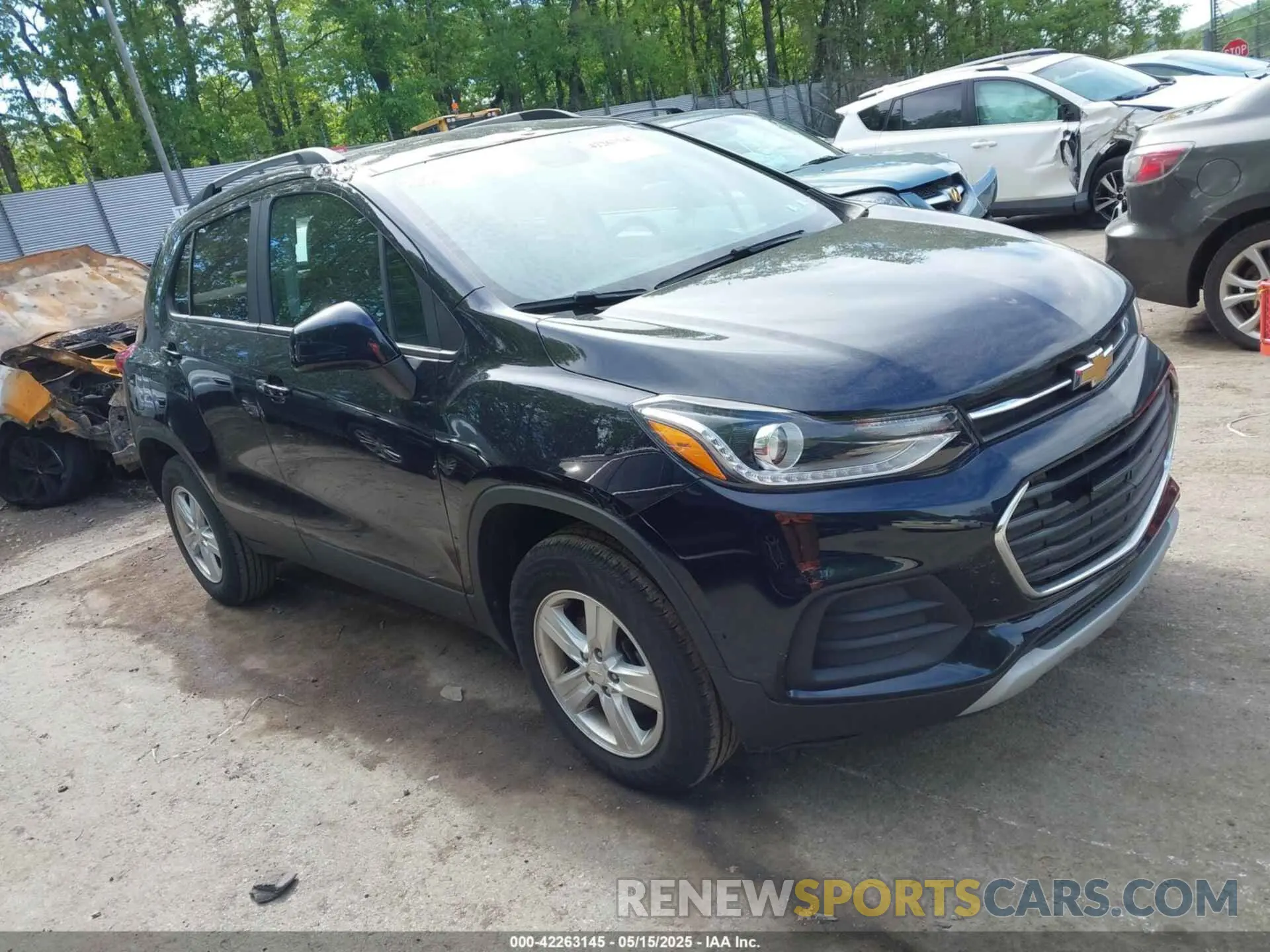 1 Photograph of a damaged car KL7CJPSB9MB328963 CHEVROLET TRAX 2021