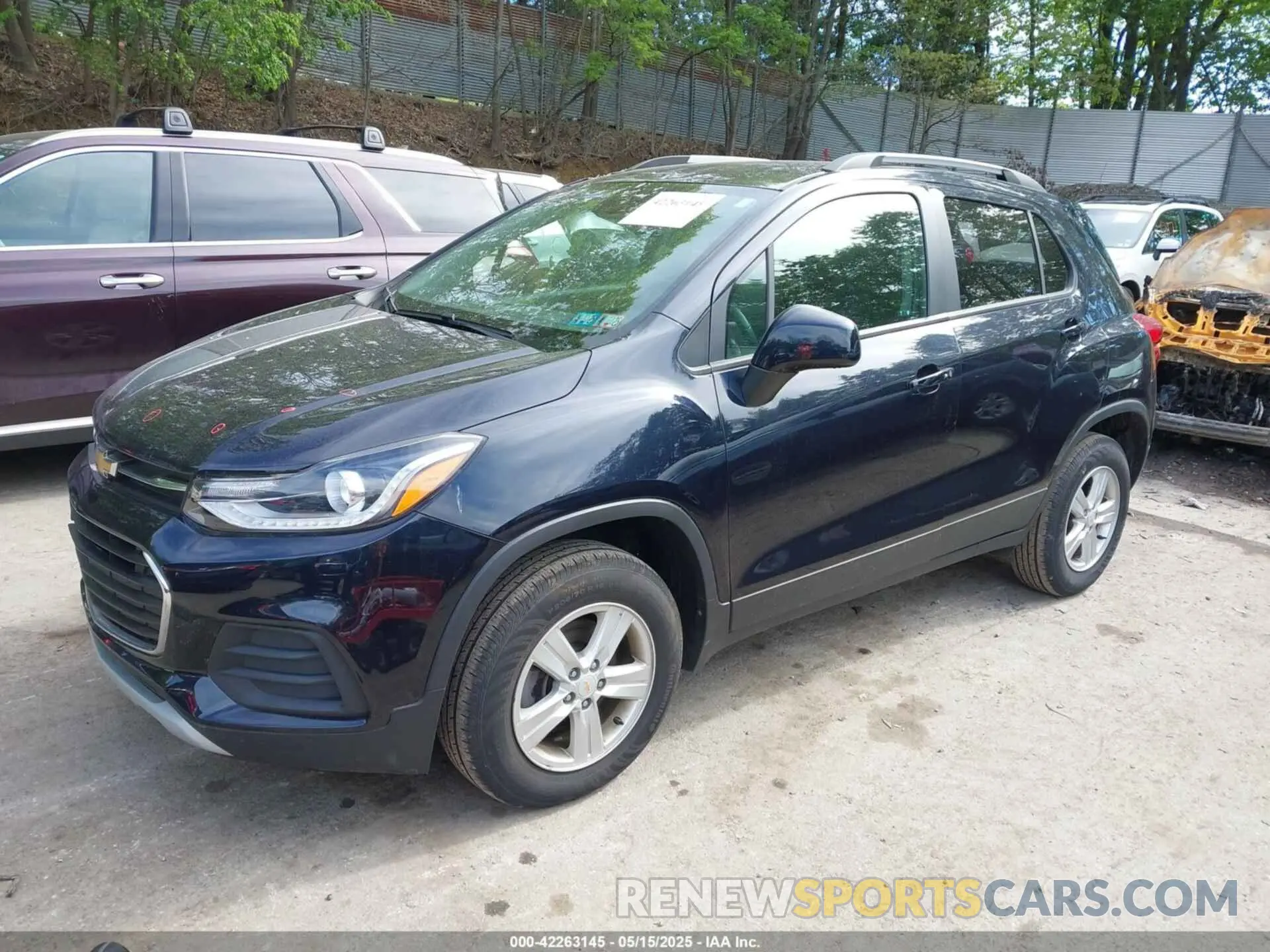 2 Photograph of a damaged car KL7CJPSB9MB328963 CHEVROLET TRAX 2021