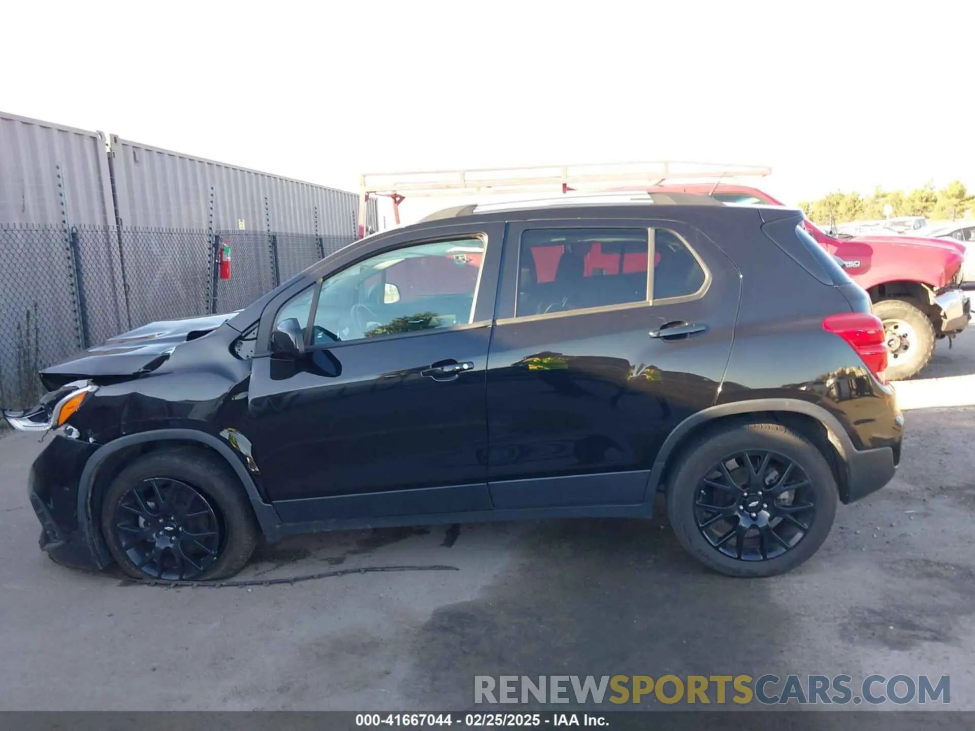 14 Photograph of a damaged car KL7CJPSB9MB342992 CHEVROLET TRAX 2021