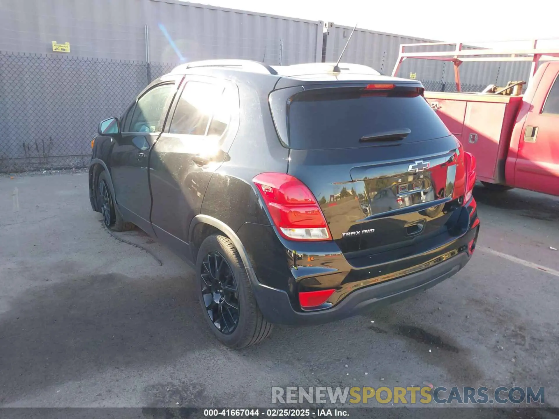 3 Photograph of a damaged car KL7CJPSB9MB342992 CHEVROLET TRAX 2021