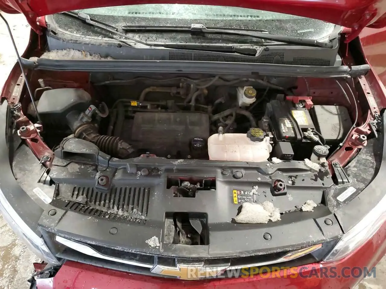 12 Photograph of a damaged car KL7CJPSBXMB357629 CHEVROLET TRAX 2021