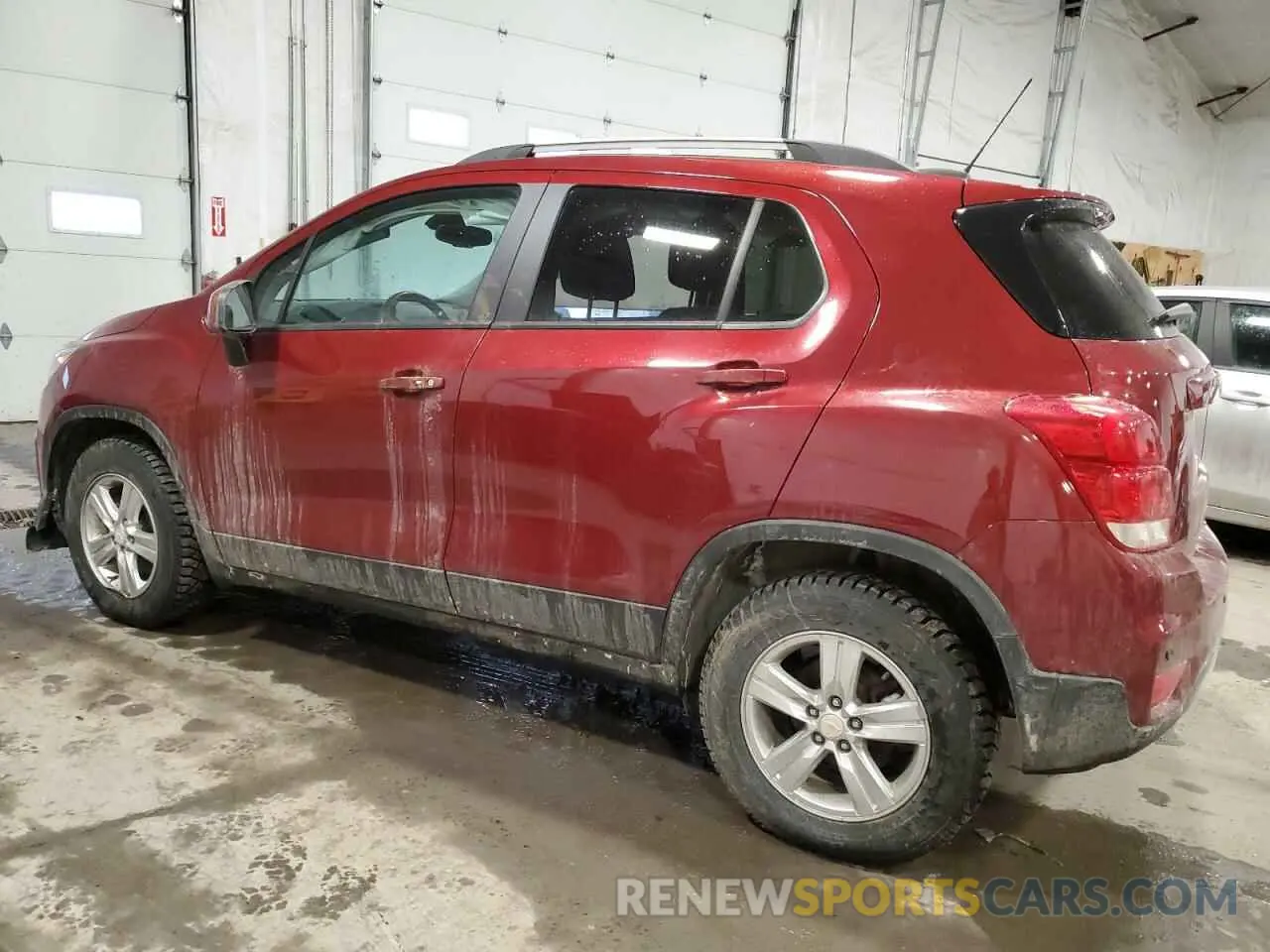 2 Photograph of a damaged car KL7CJPSBXMB357629 CHEVROLET TRAX 2021