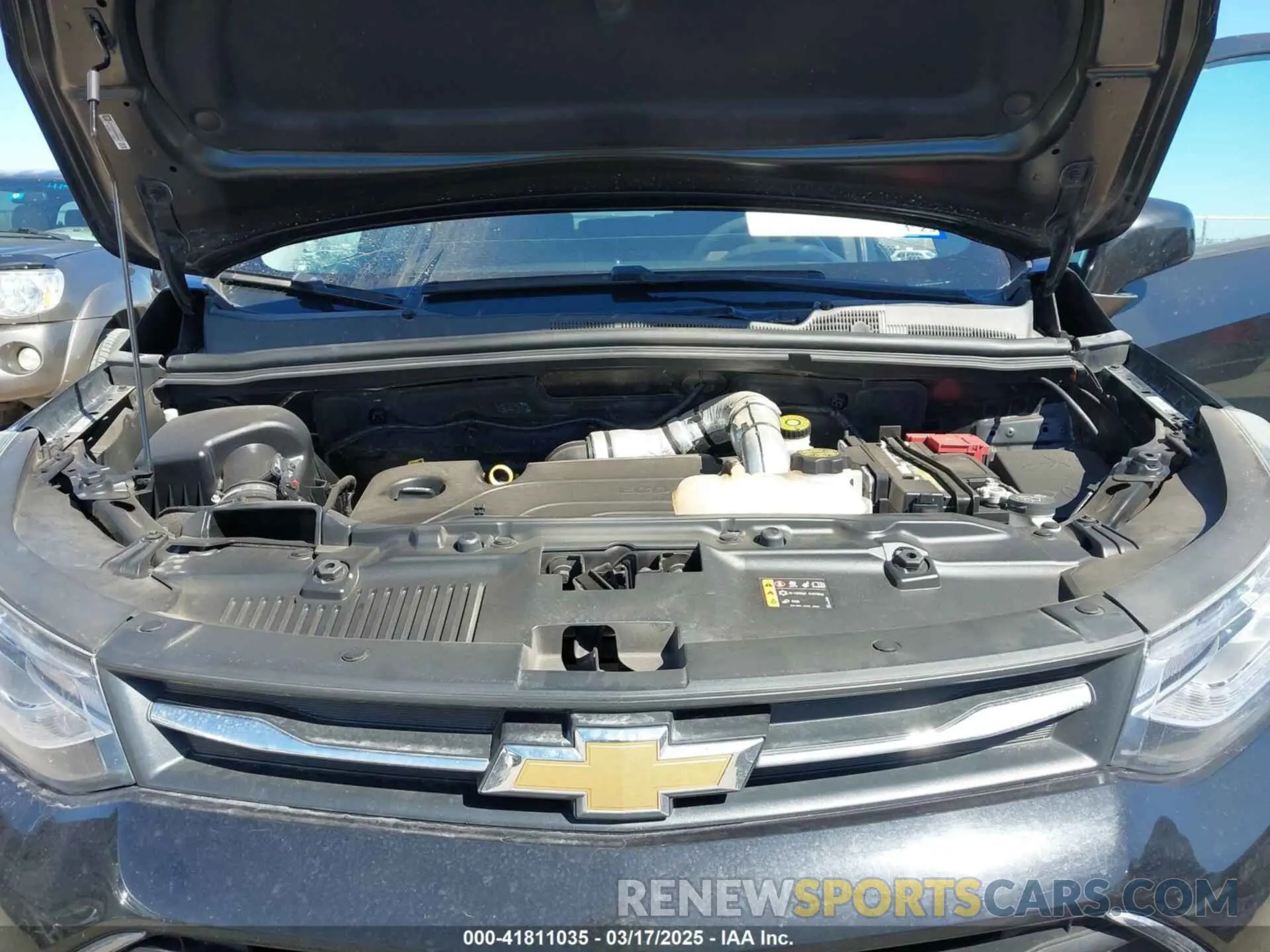 10 Photograph of a damaged car KL7CJPSM0MB363232 CHEVROLET TRAX 2021