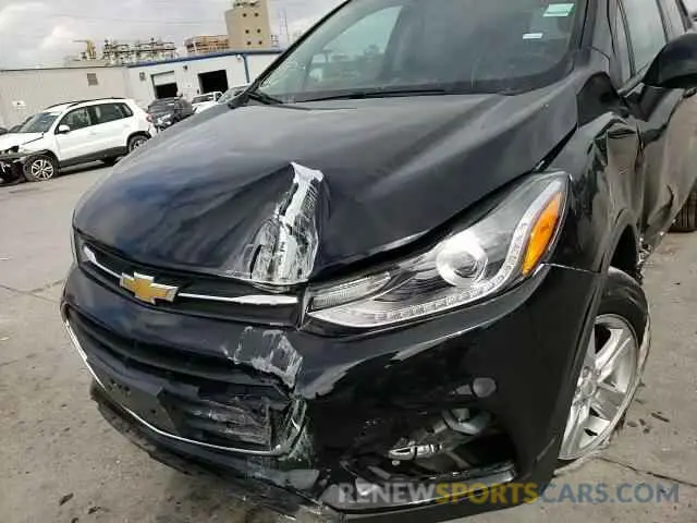 10 Photograph of a damaged car KL7CJPSM0MB374862 CHEVROLET TRAX 2021