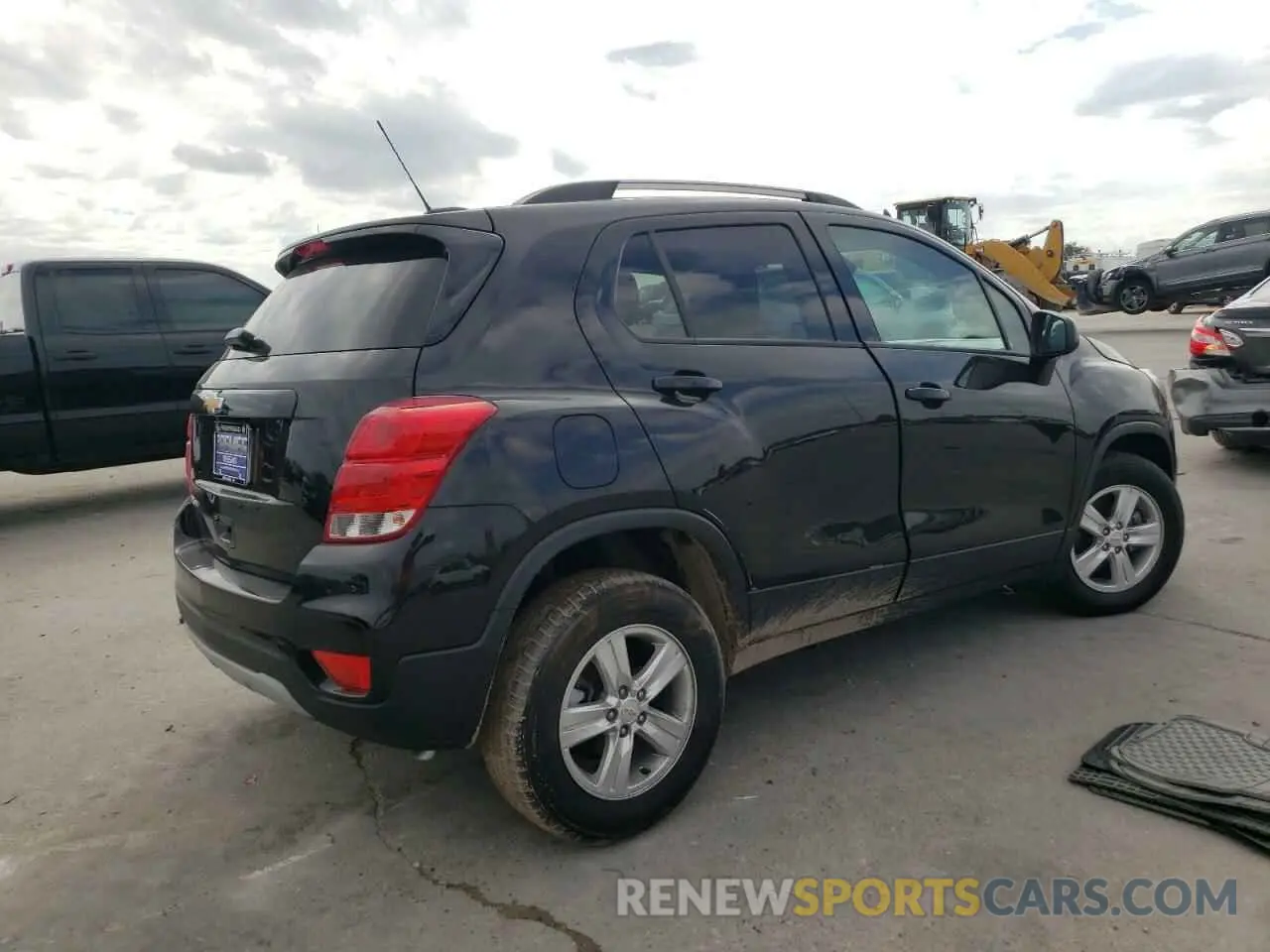 3 Photograph of a damaged car KL7CJPSM0MB374862 CHEVROLET TRAX 2021