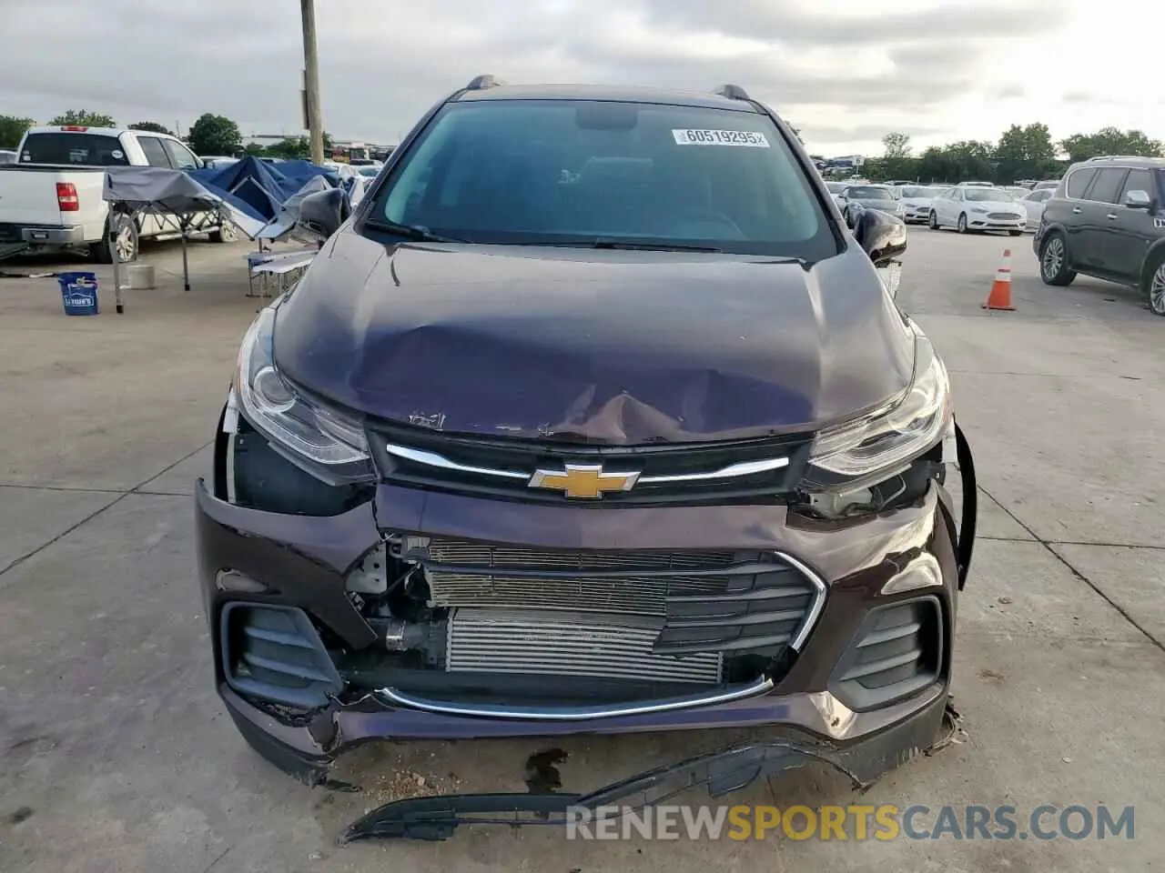 5 Photograph of a damaged car KL7CJPSM1MB365880 CHEVROLET TRAX 2021