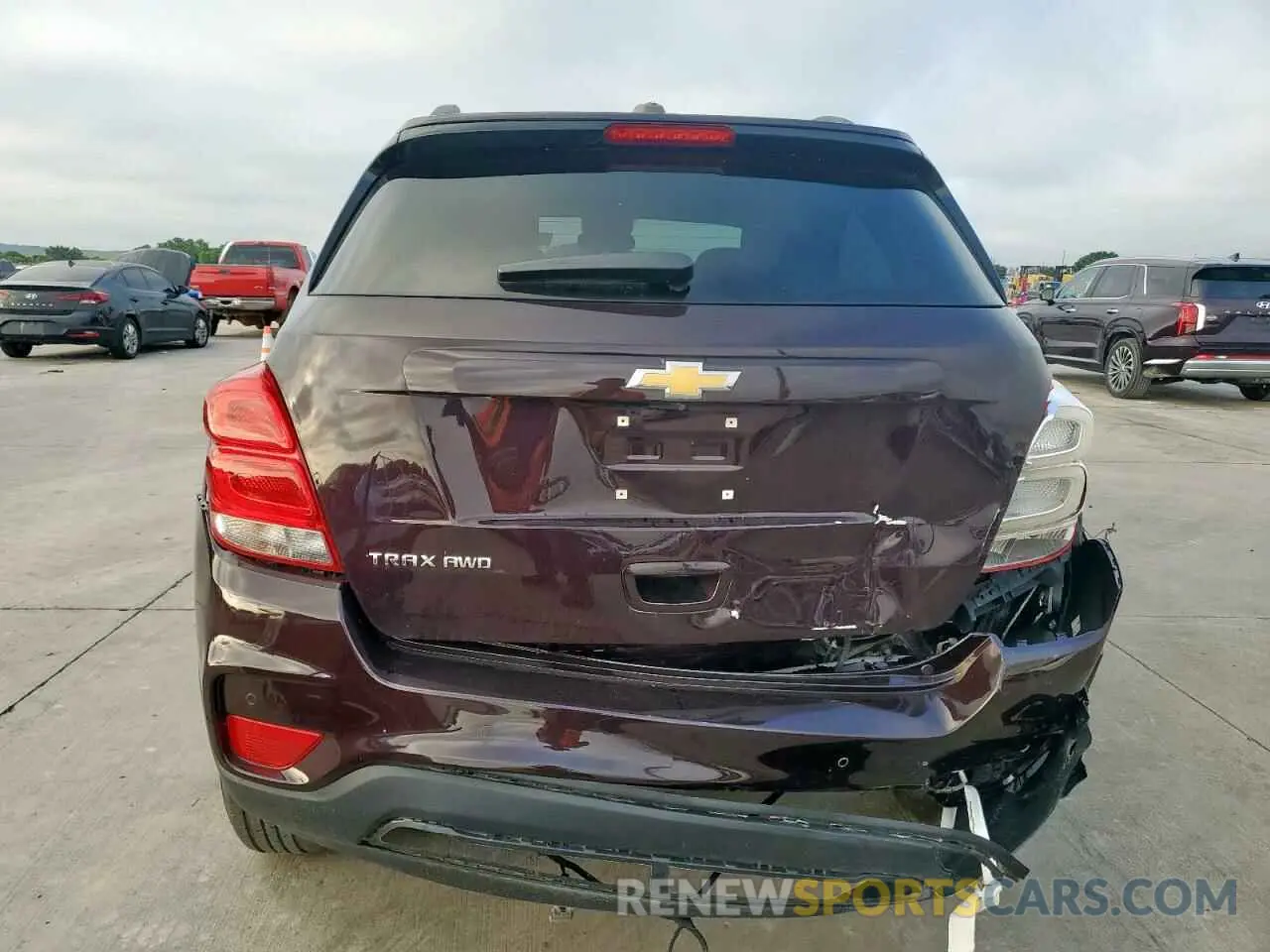 6 Photograph of a damaged car KL7CJPSM1MB365880 CHEVROLET TRAX 2021