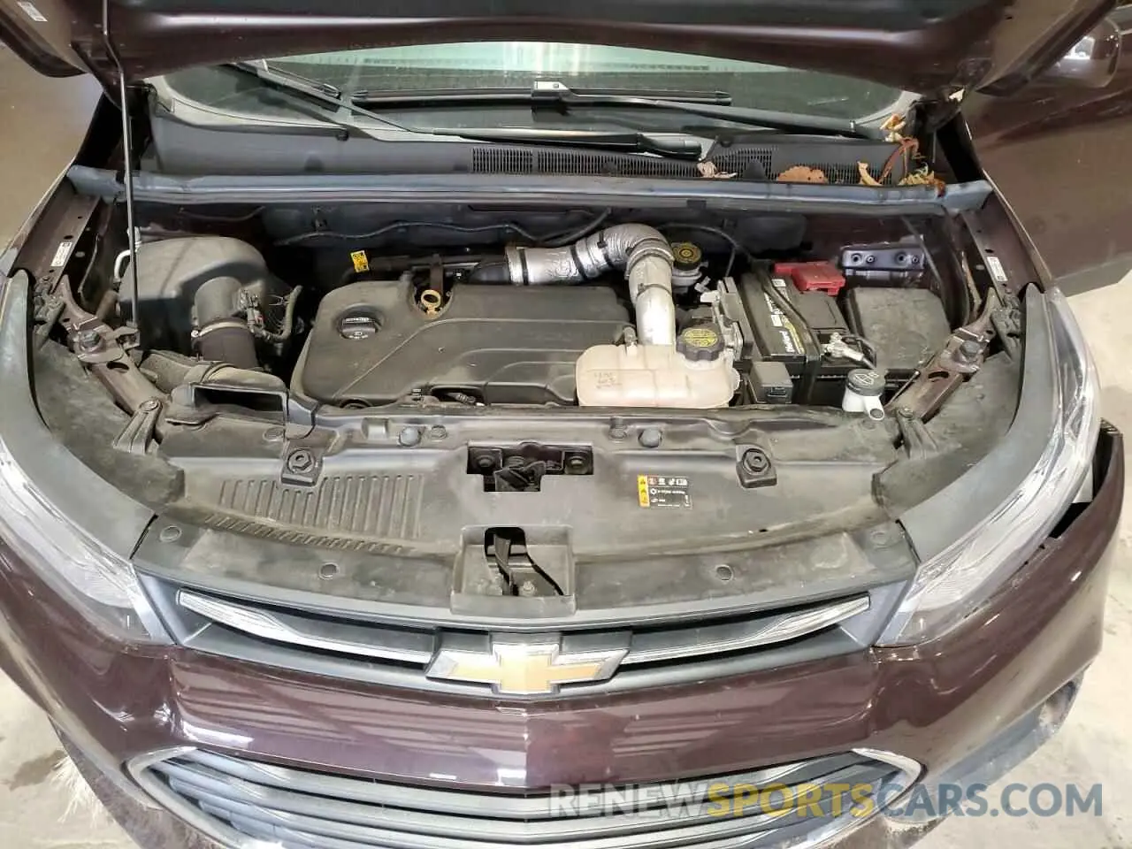 12 Photograph of a damaged car KL7CJPSM1MB366849 CHEVROLET TRAX 2021