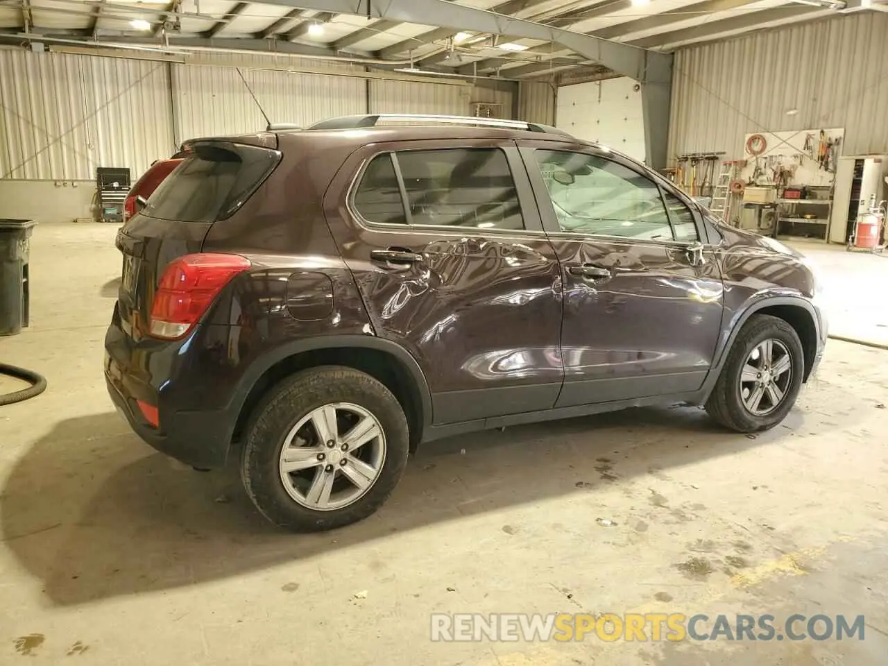 3 Photograph of a damaged car KL7CJPSM1MB366849 CHEVROLET TRAX 2021