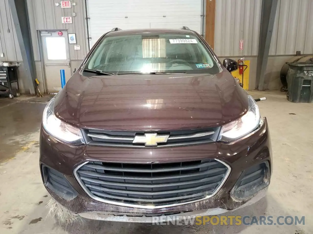 5 Photograph of a damaged car KL7CJPSM1MB366849 CHEVROLET TRAX 2021