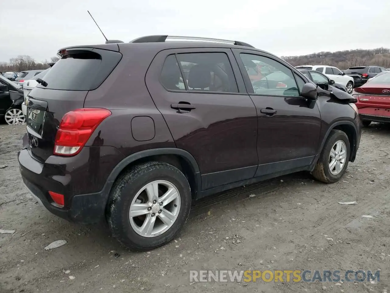3 Photograph of a damaged car KL7CJPSM1MB374725 CHEVROLET TRAX 2021