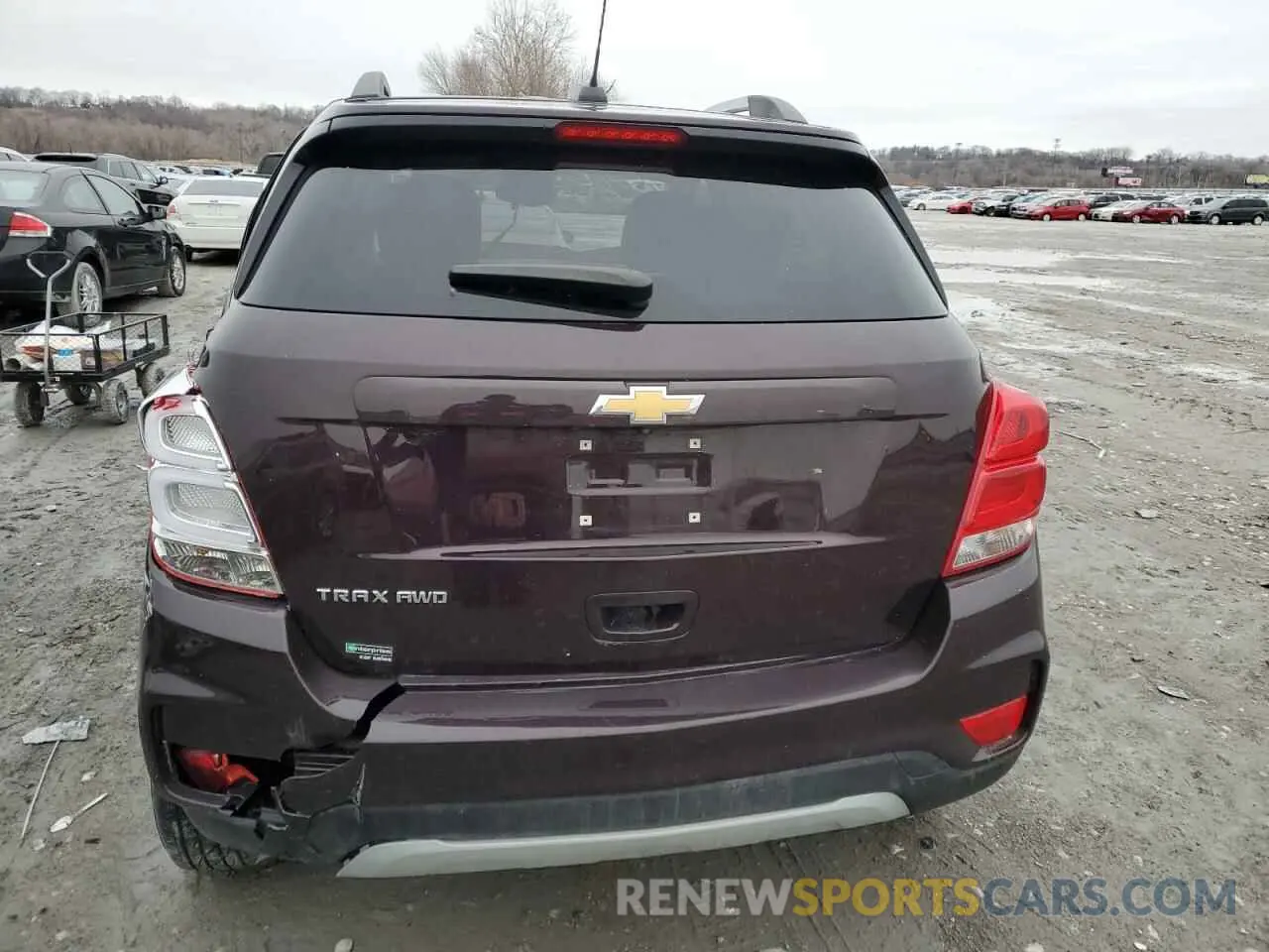 6 Photograph of a damaged car KL7CJPSM1MB374725 CHEVROLET TRAX 2021