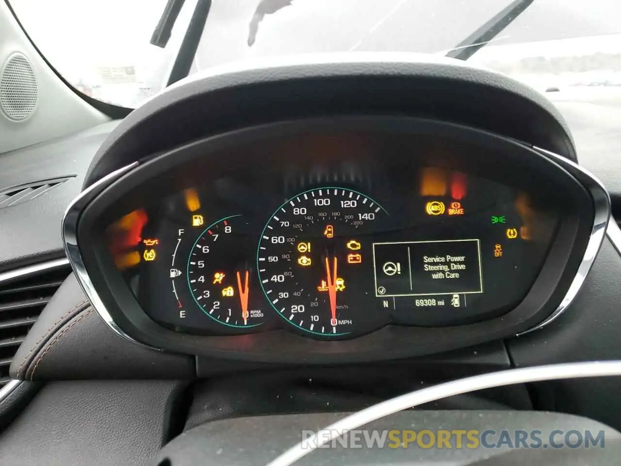 9 Photograph of a damaged car KL7CJPSM1MB374725 CHEVROLET TRAX 2021