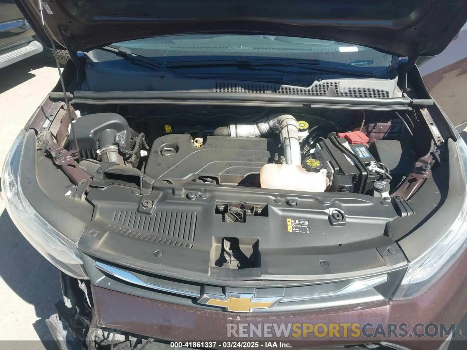 10 Photograph of a damaged car KL7CJPSM4MB364271 CHEVROLET TRAX 2021