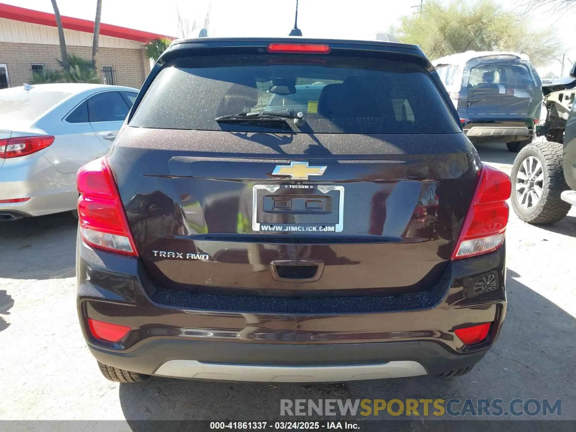 16 Photograph of a damaged car KL7CJPSM4MB364271 CHEVROLET TRAX 2021