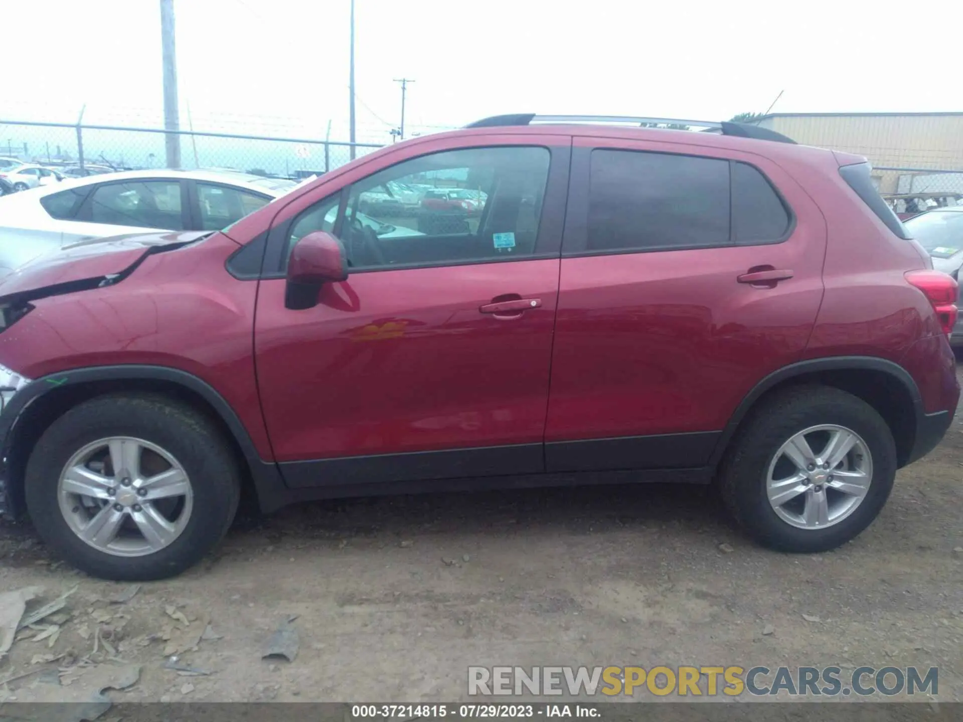 14 Photograph of a damaged car KL7CJPSM4MB367798 CHEVROLET TRAX 2021