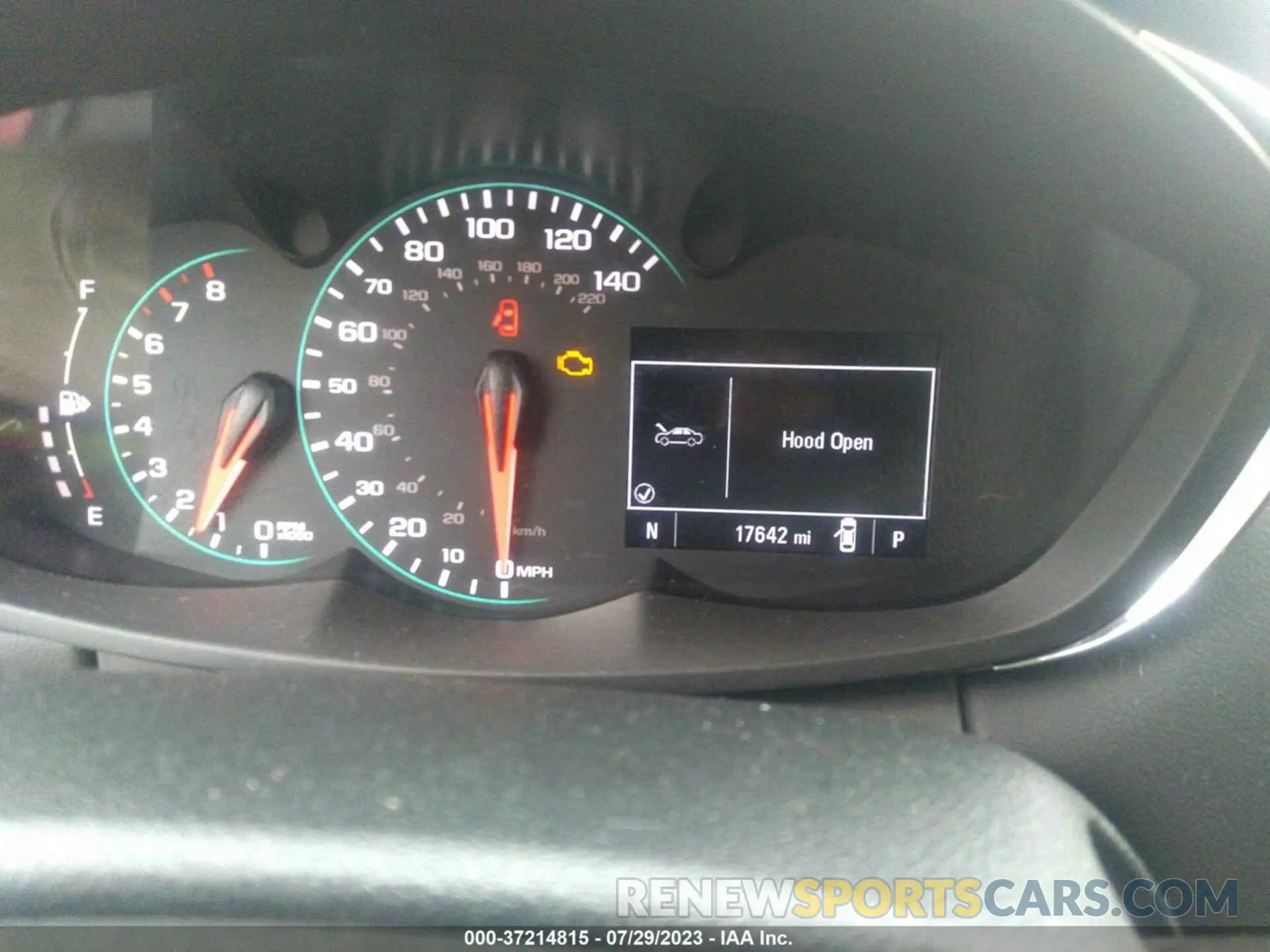 7 Photograph of a damaged car KL7CJPSM4MB367798 CHEVROLET TRAX 2021