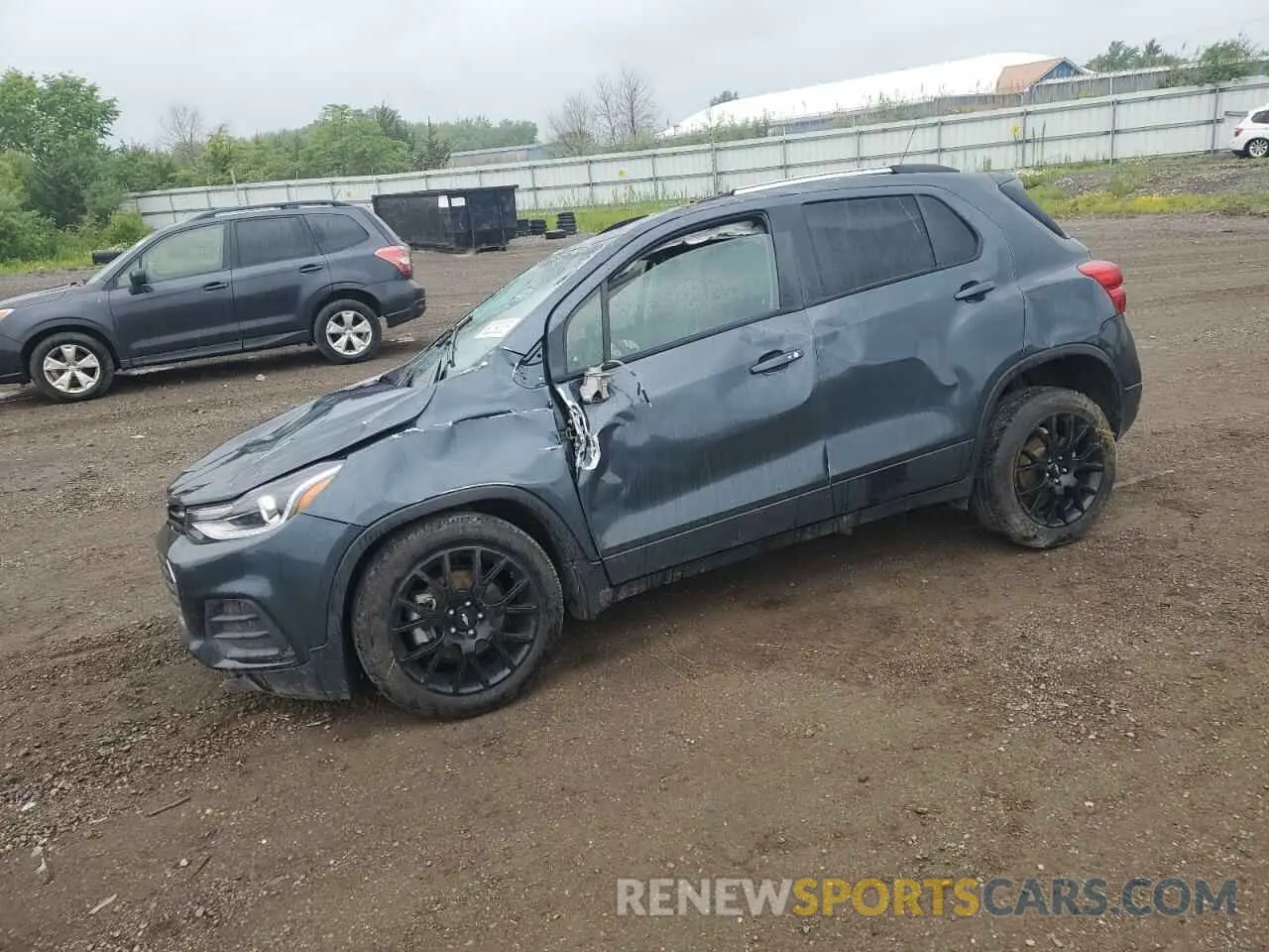 1 Photograph of a damaged car KL7CJPSM4MB368787 CHEVROLET TRAX 2021