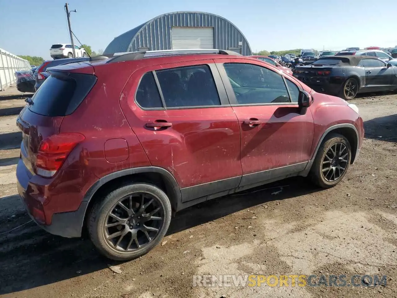 3 Photograph of a damaged car KL7CJPSM4MB369339 CHEVROLET TRAX 2021
