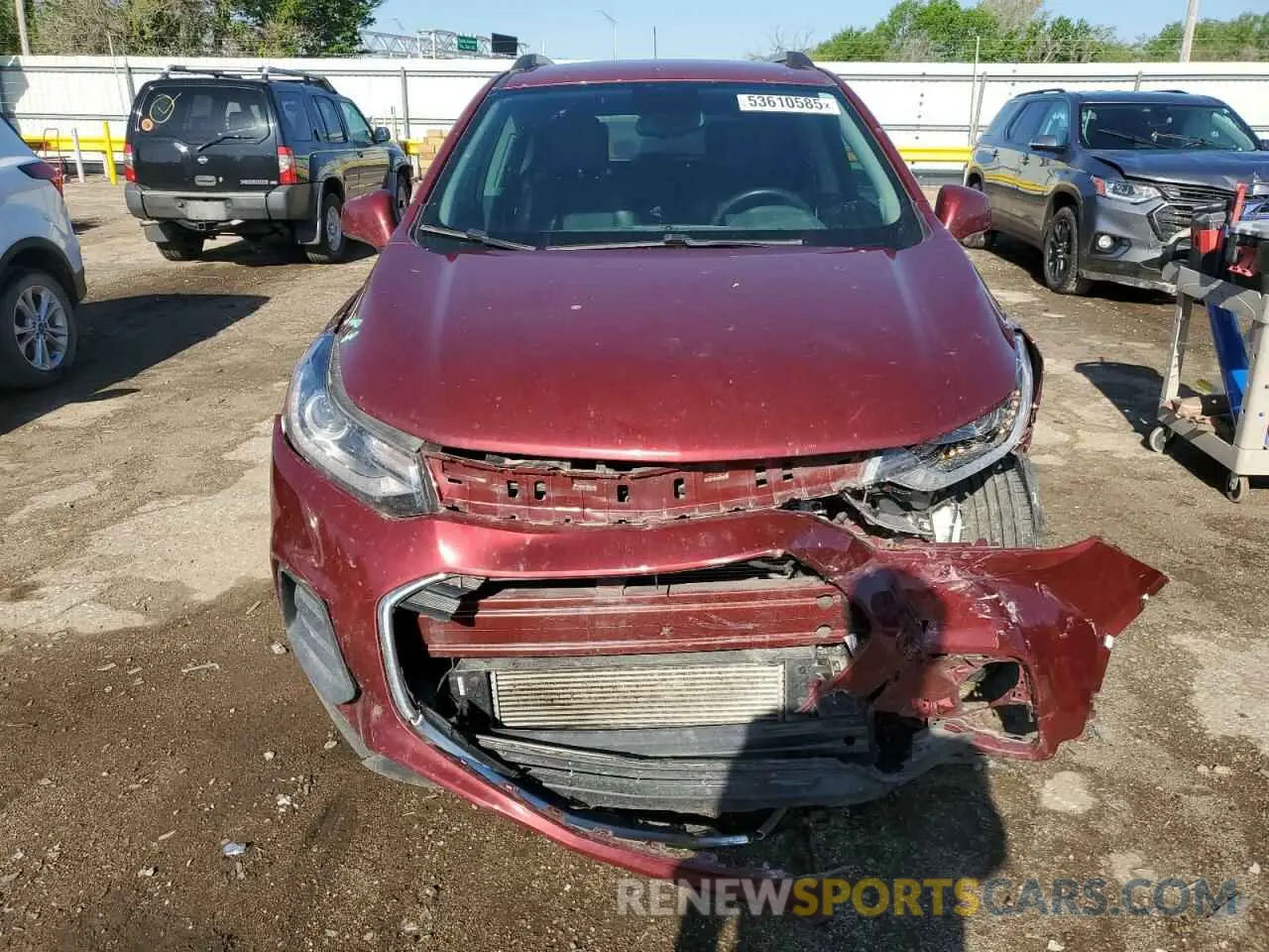 5 Photograph of a damaged car KL7CJPSM4MB369339 CHEVROLET TRAX 2021