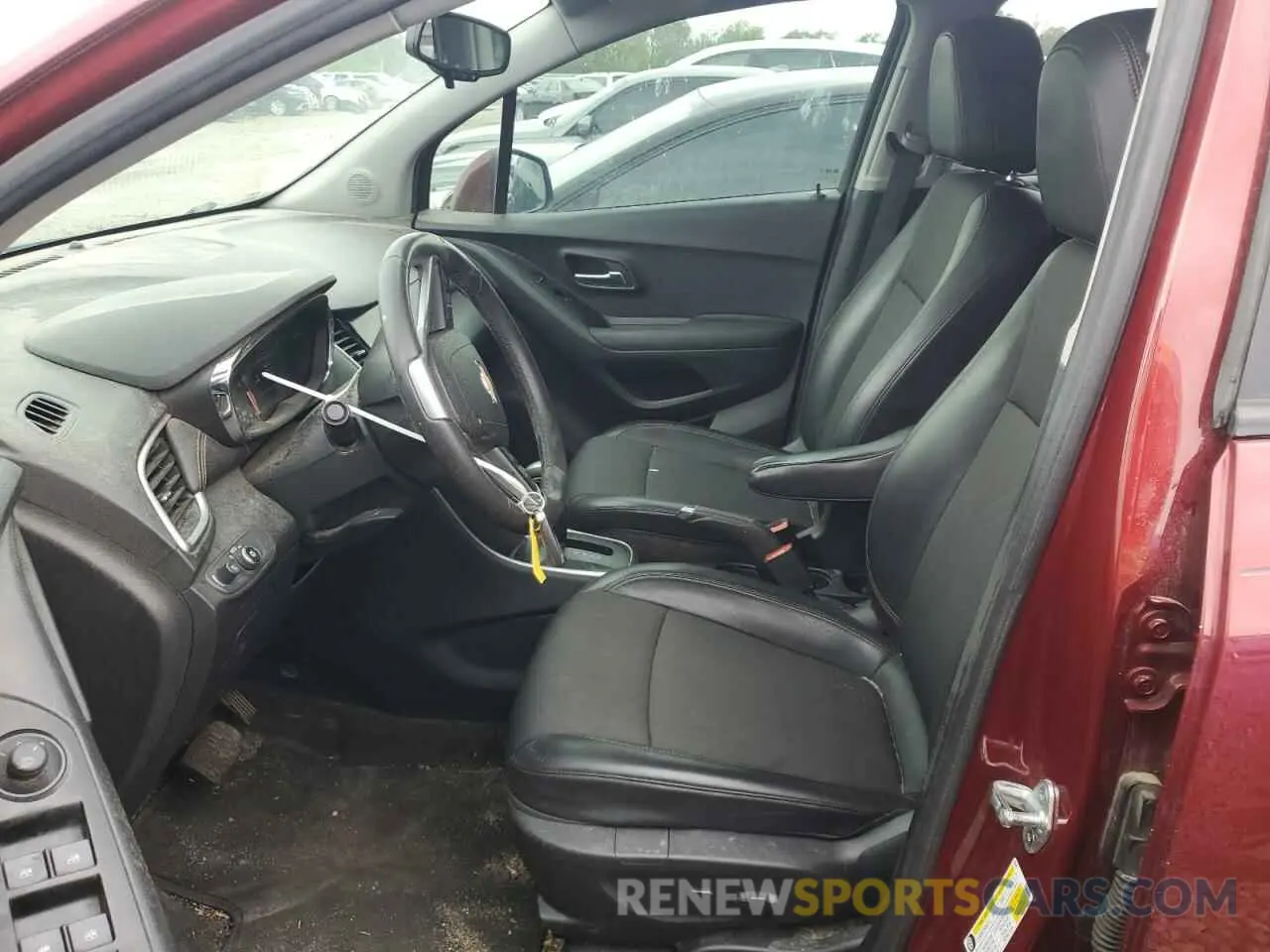 7 Photograph of a damaged car KL7CJPSM4MB369339 CHEVROLET TRAX 2021