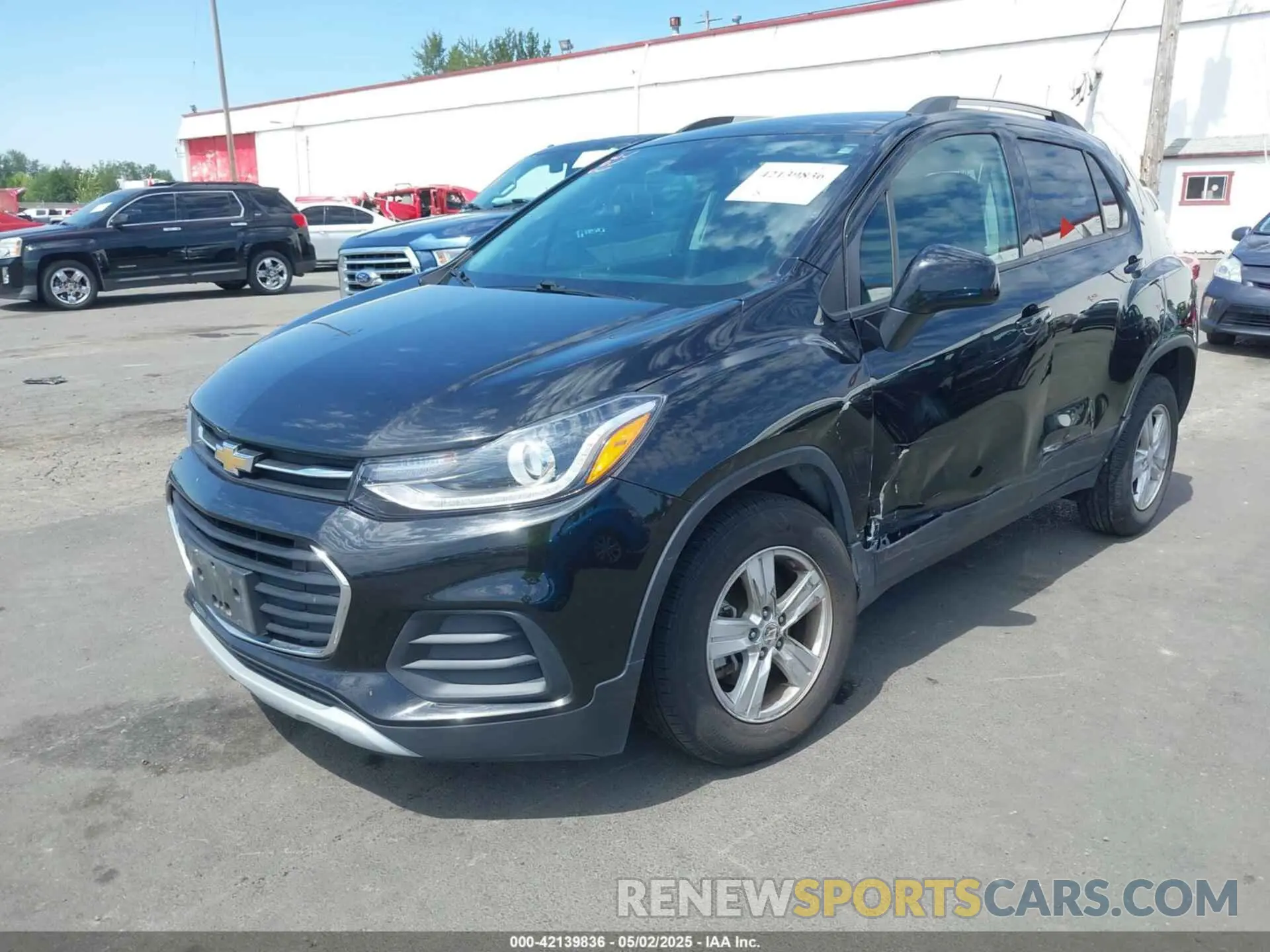 2 Photograph of a damaged car KL7CJPSM5MB365722 CHEVROLET TRAX 2021