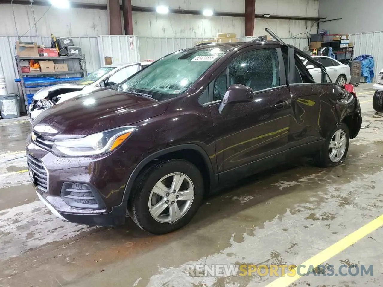 1 Photograph of a damaged car KL7CJPSM6MB363381 CHEVROLET TRAX 2021