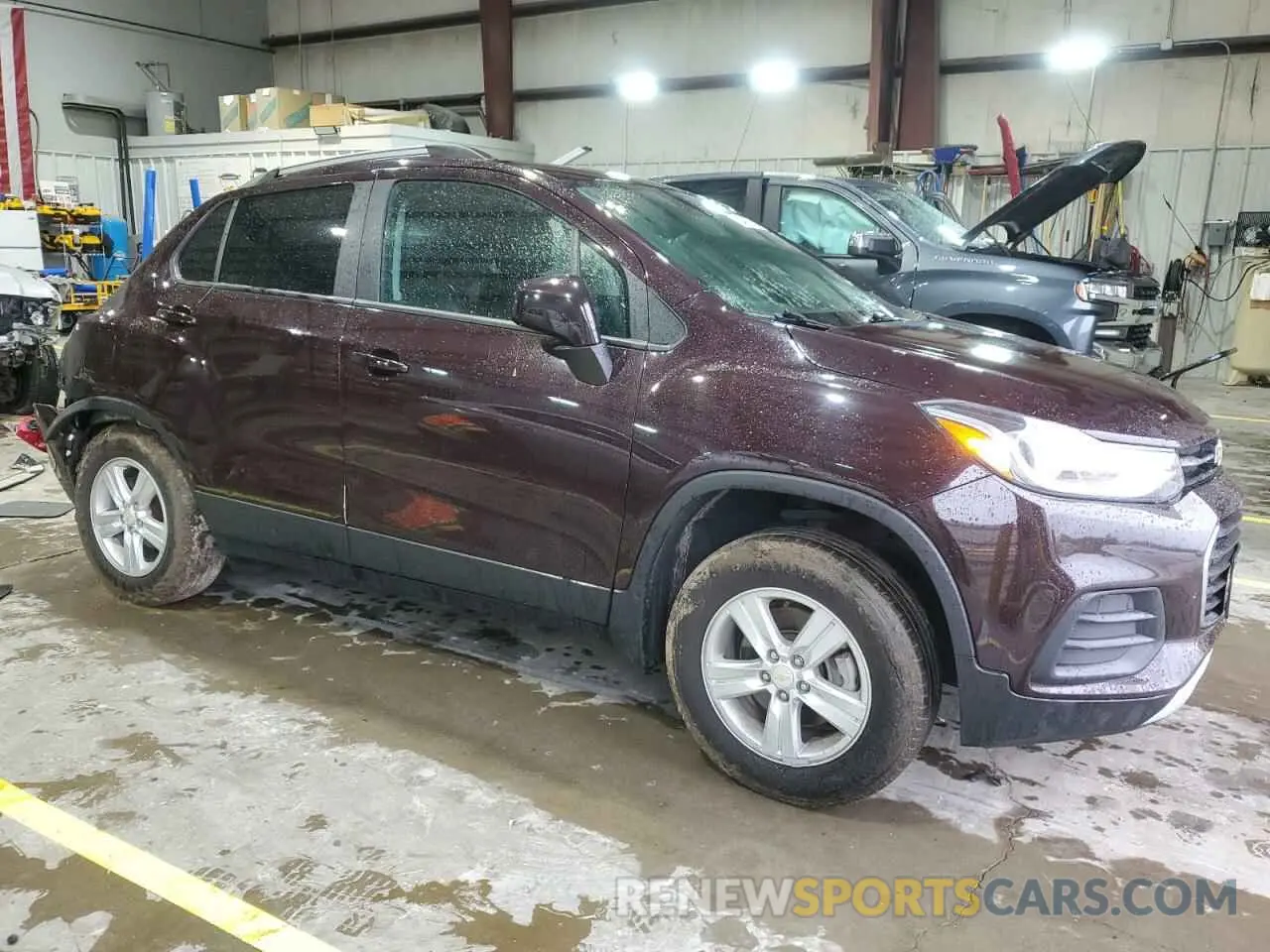4 Photograph of a damaged car KL7CJPSM6MB363381 CHEVROLET TRAX 2021