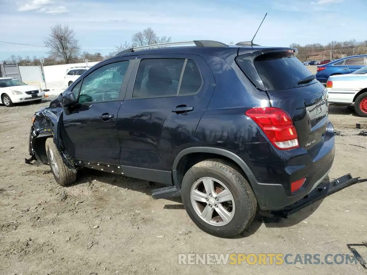 2 Photograph of a damaged car KL7CJPSM6MB372971 CHEVROLET TRAX 2021
