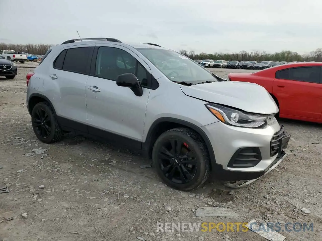 4 Photograph of a damaged car KL7CJPSM7MB360781 CHEVROLET TRAX 2021