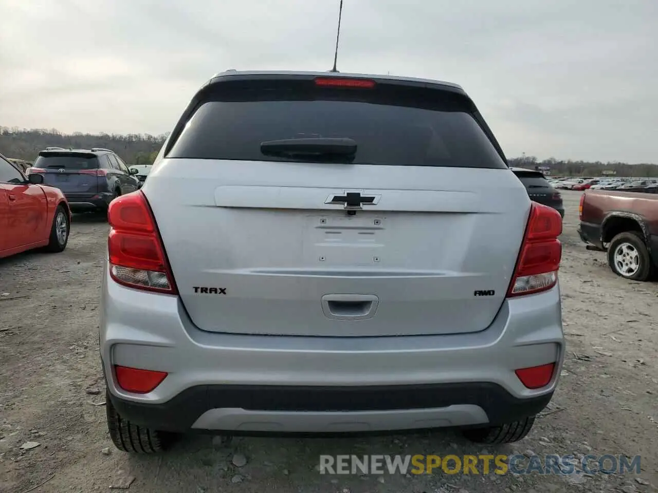 6 Photograph of a damaged car KL7CJPSM7MB360781 CHEVROLET TRAX 2021
