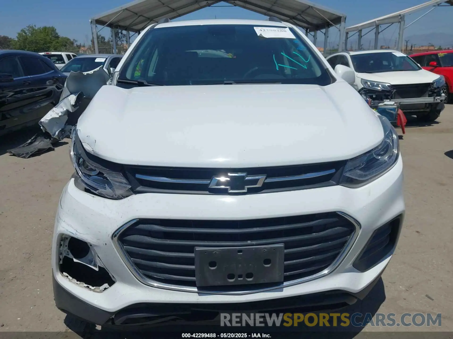 12 Photograph of a damaged car KL7CJPSM8MB361339 CHEVROLET TRAX 2021