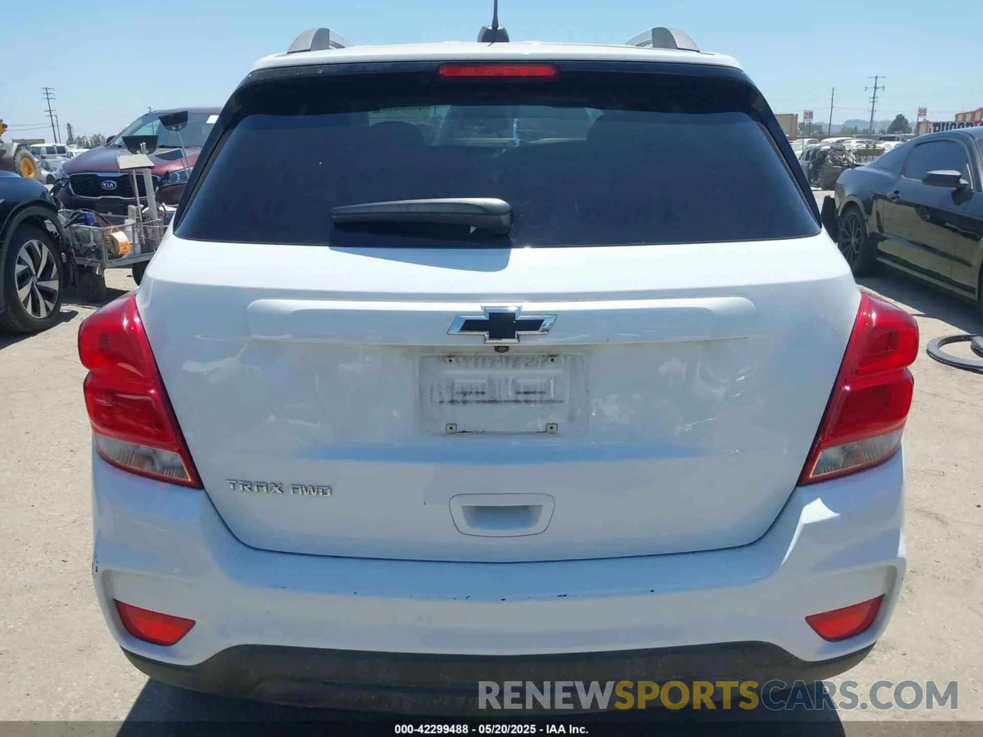 16 Photograph of a damaged car KL7CJPSM8MB361339 CHEVROLET TRAX 2021